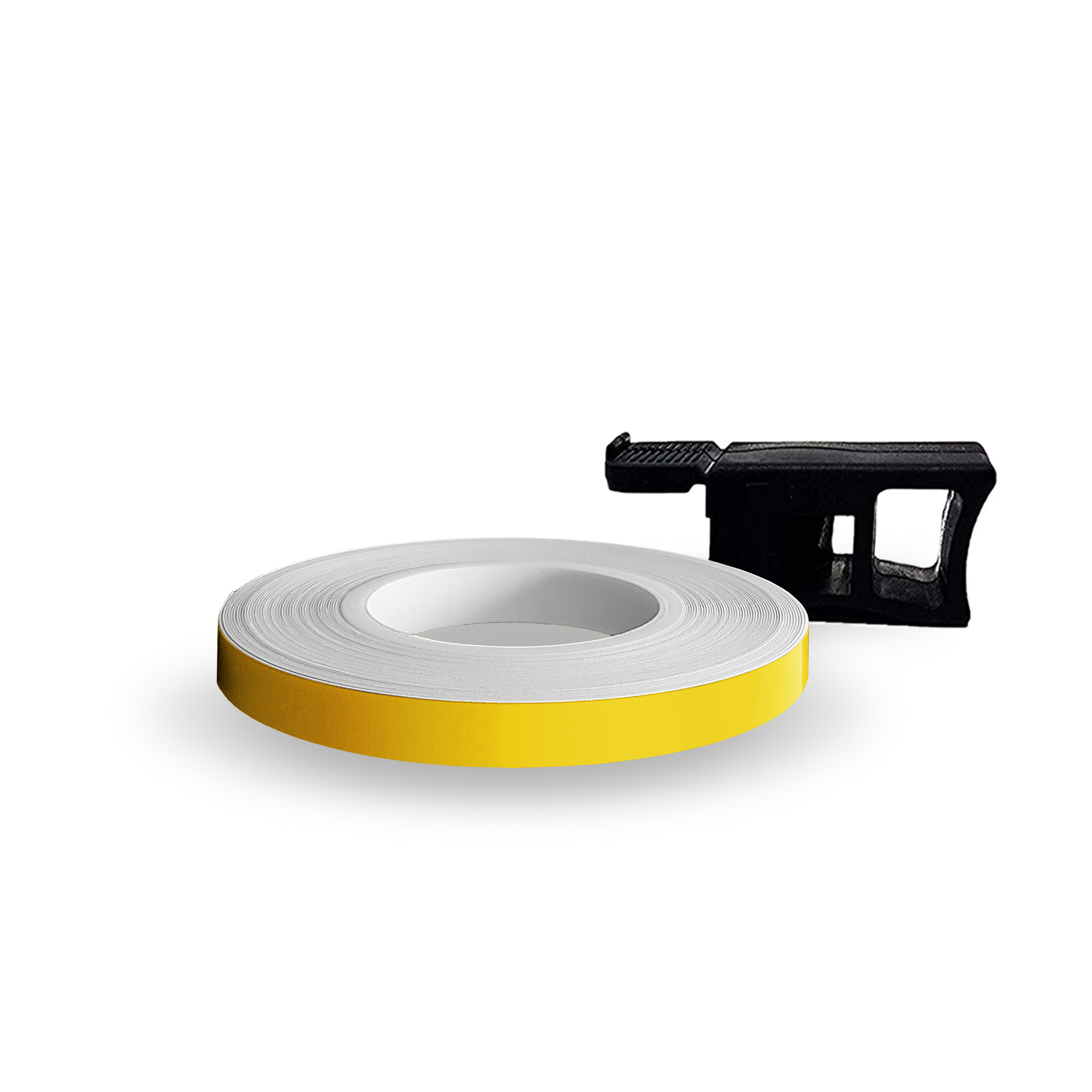 Tiras de Rueda para Moto Race Circle Yellow 7 mm x 7 MT con aplicador