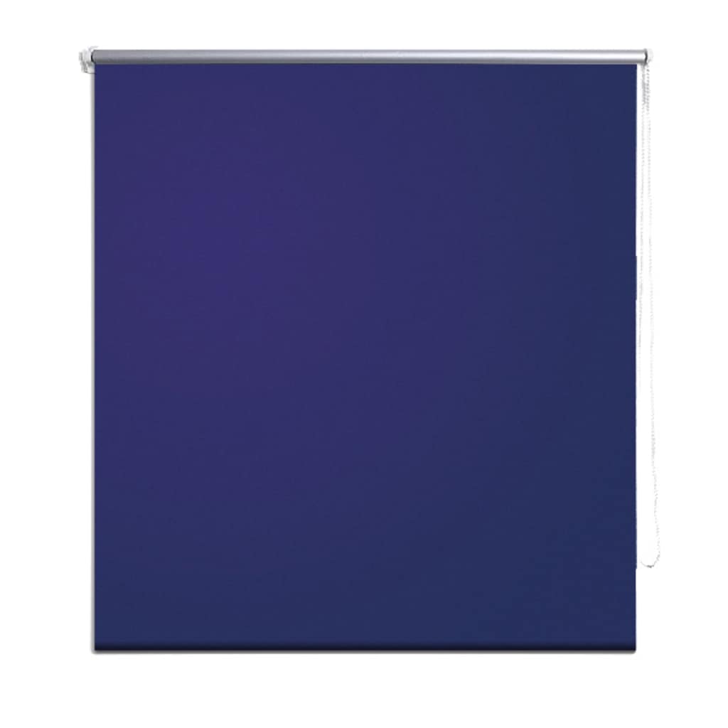 vidaXL Estor persiana enrollable 140 x 175 cm para ventana Clip Seguridad Color Gris, Azul, y mas