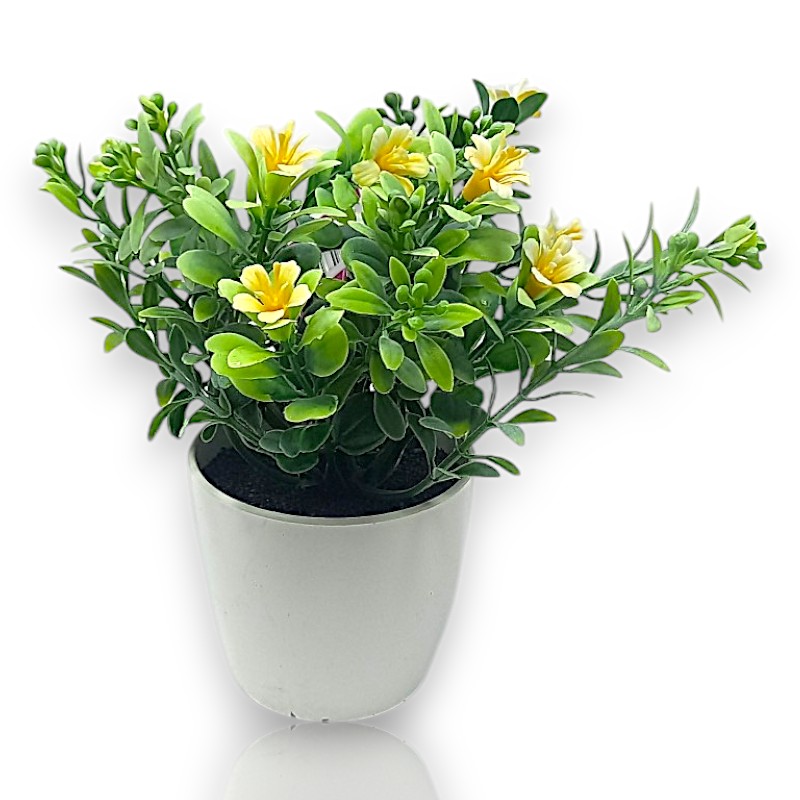 Maceta Lilies Artificiales - 15 cm - Karawan.