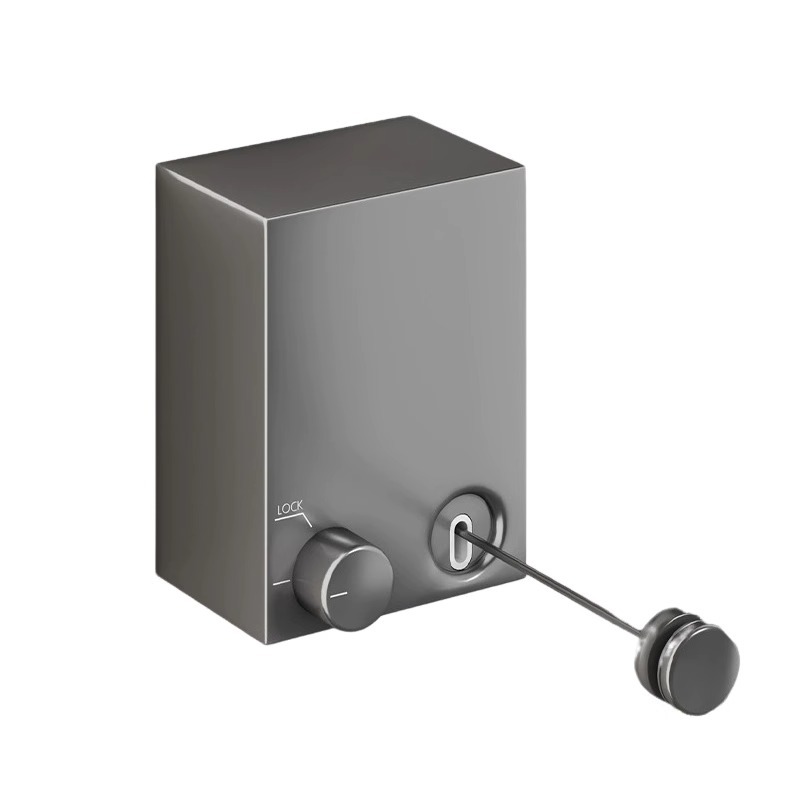 TK Tendedero Retractable, Ajustable Inoxidable Cuerda Retráctil para Tender Secar Ropa en Interior y Exteriores