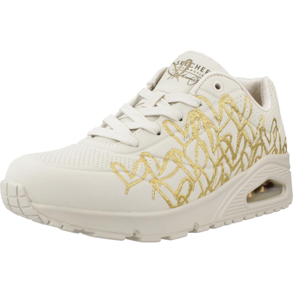 Zapatillas deportivas de Mujer Marca Skechers Modelo Uno - Golden Heart