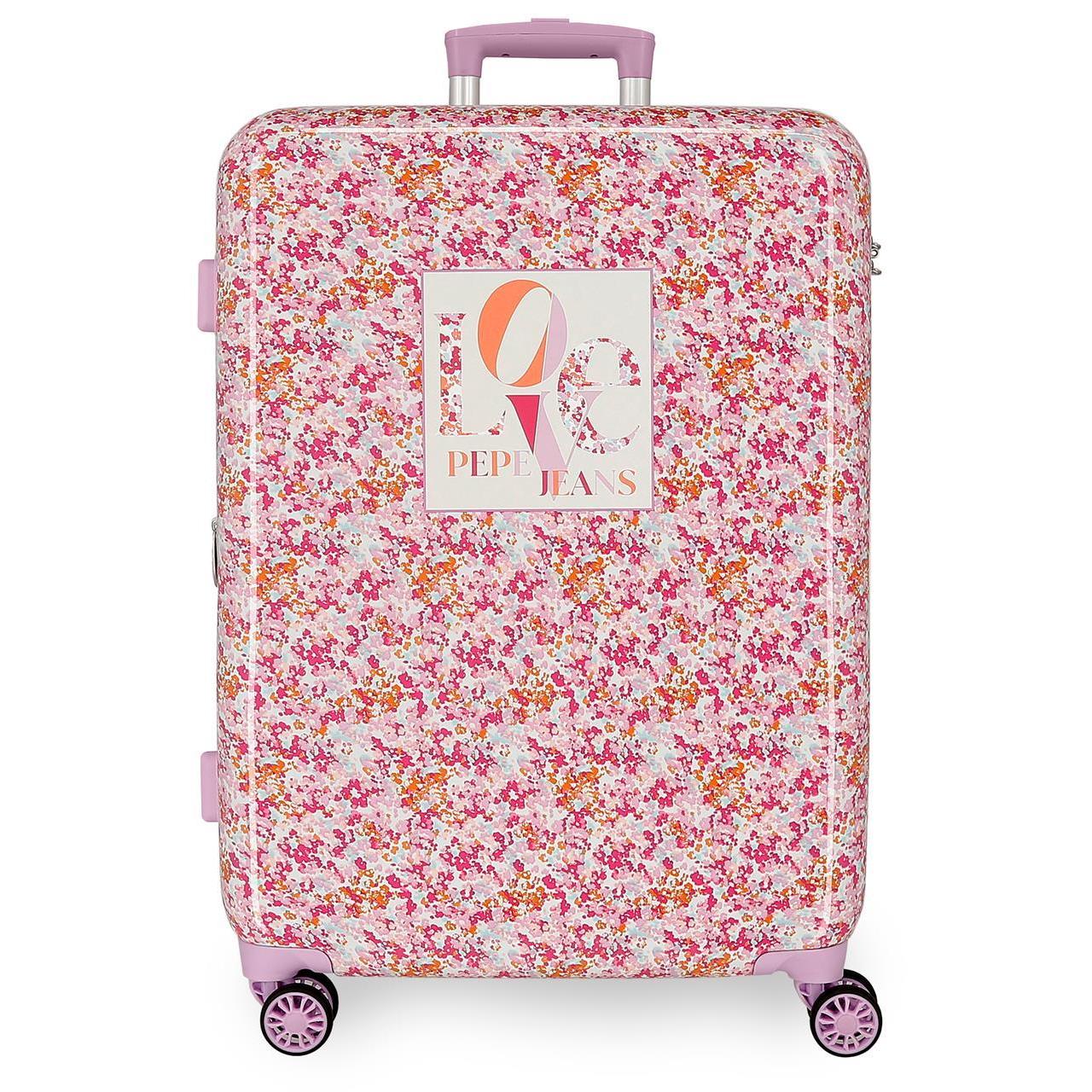 Maleta mediana Pepe jeans Sandra malva 48x68x26 cm