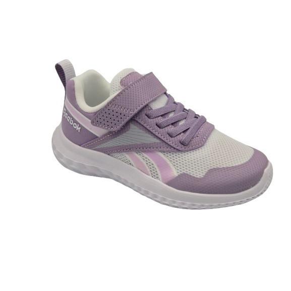 Reebok - Zapatillas deportivas para niñas modelo 100250813, ideales para entrenamiento y actividad física diaria, color lila, diseño cómodo y resistente para uso escolar y deportivo