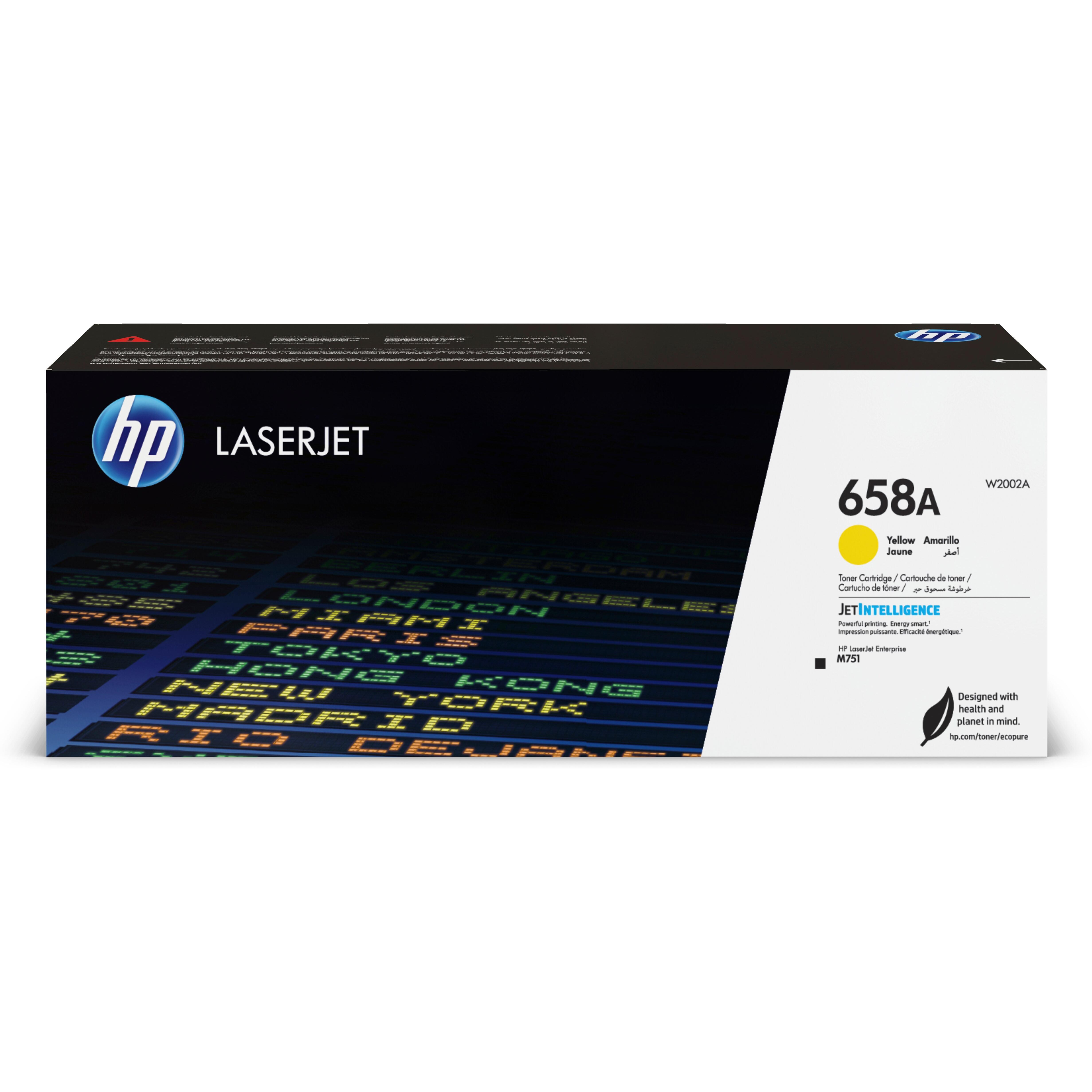HP 658A Original Amarillo