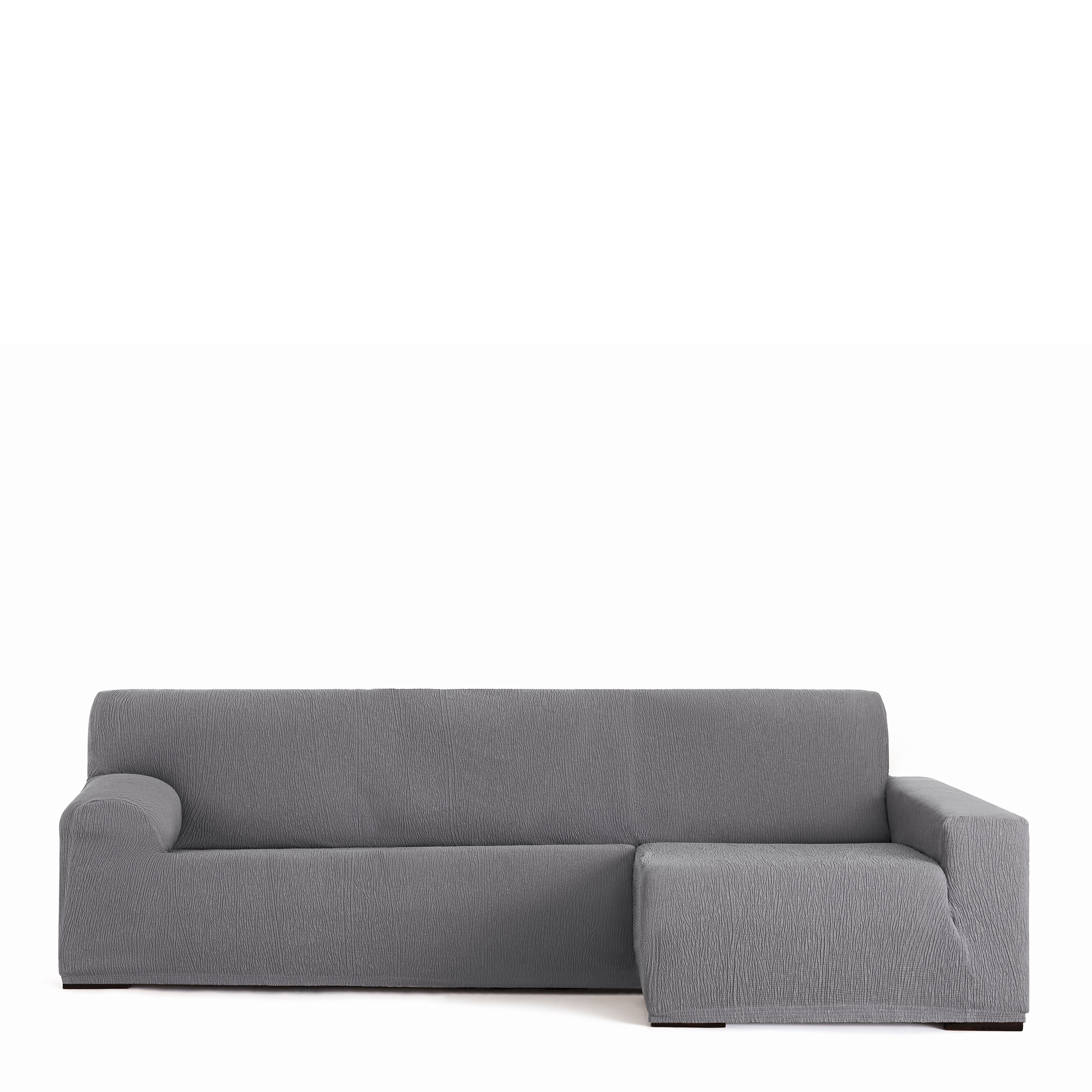 Funda Chaise Longue brazo largo derecha elástica Troya