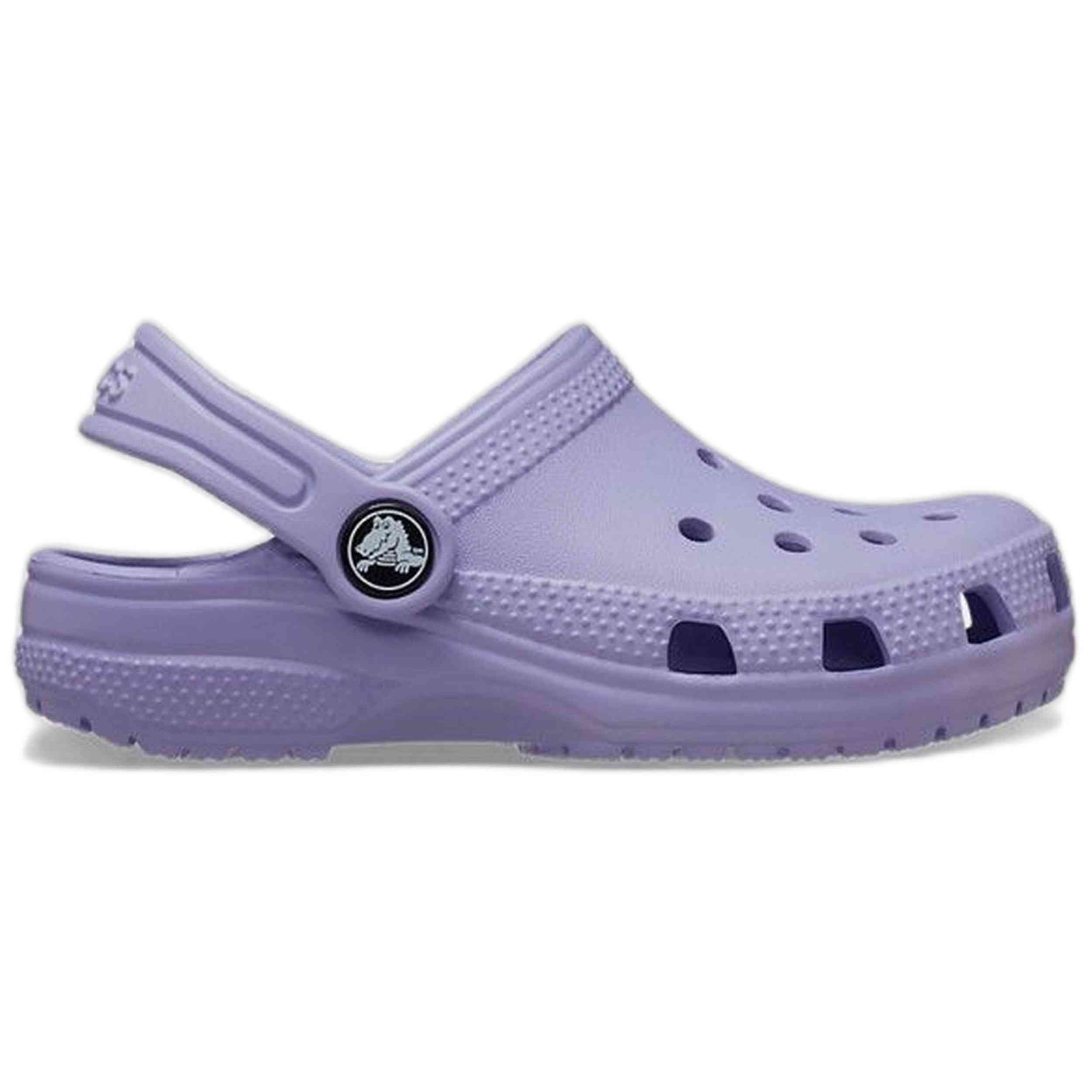 Zuecos Crocs modelo 206990-5BN para Bebe en color Morado
