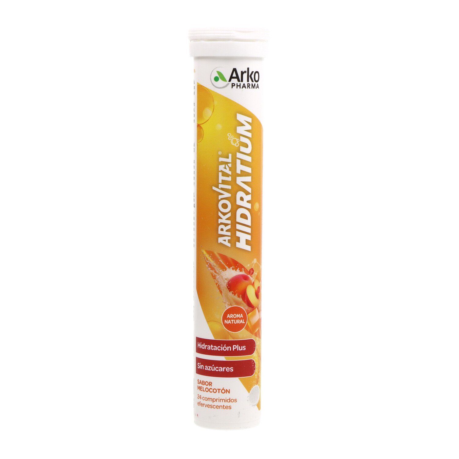 Arkopharma Arkovital Hidratium 24 Comprimidos Efervescentes Sabor Melocotón
