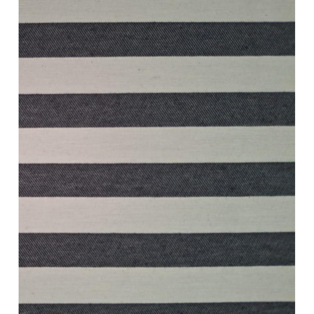 Texna Tela de loneta Jacquard de rayas anchas alta densidad 280 cm ancho - Negro, Caramelo o Rosa para Cortinas y Tapicería por Metros