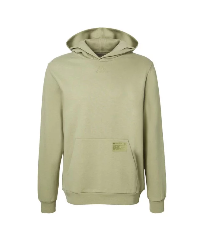 SUDADERA CERRADA CON CAPUCHA HOMBRE KAPPA LOGO EDWYN