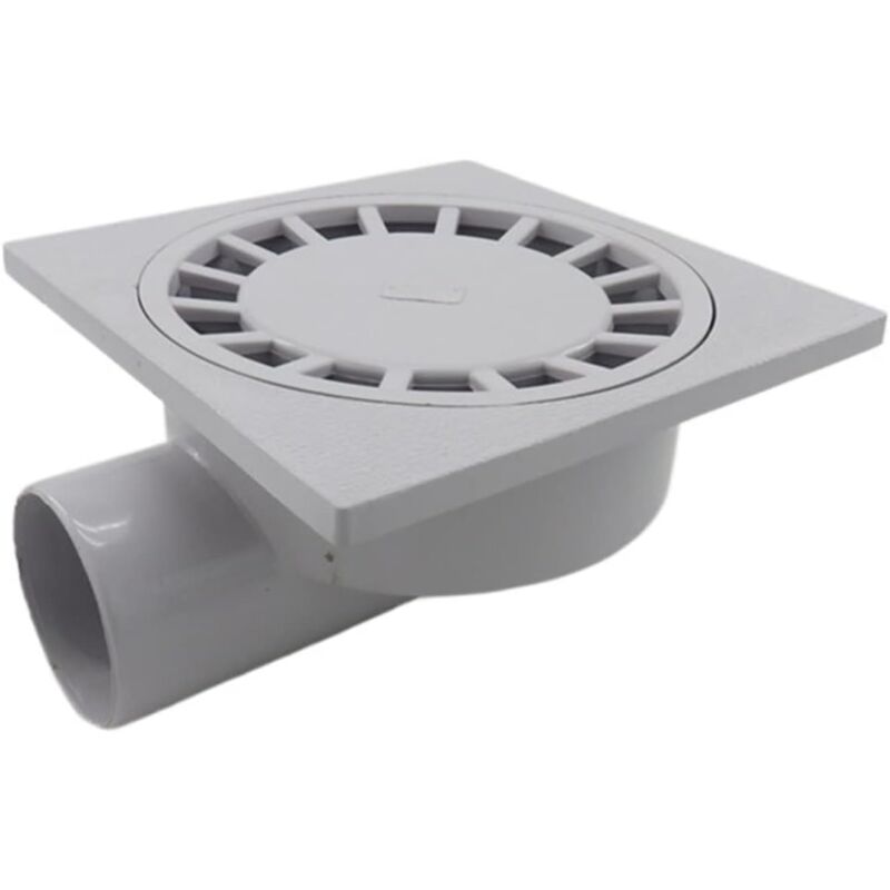 CA Drenaje de pared de PVC de 75 mm, ABS resistente, para baño, ducha, desagüe de suelo, desagüe lateral de alto caudal.