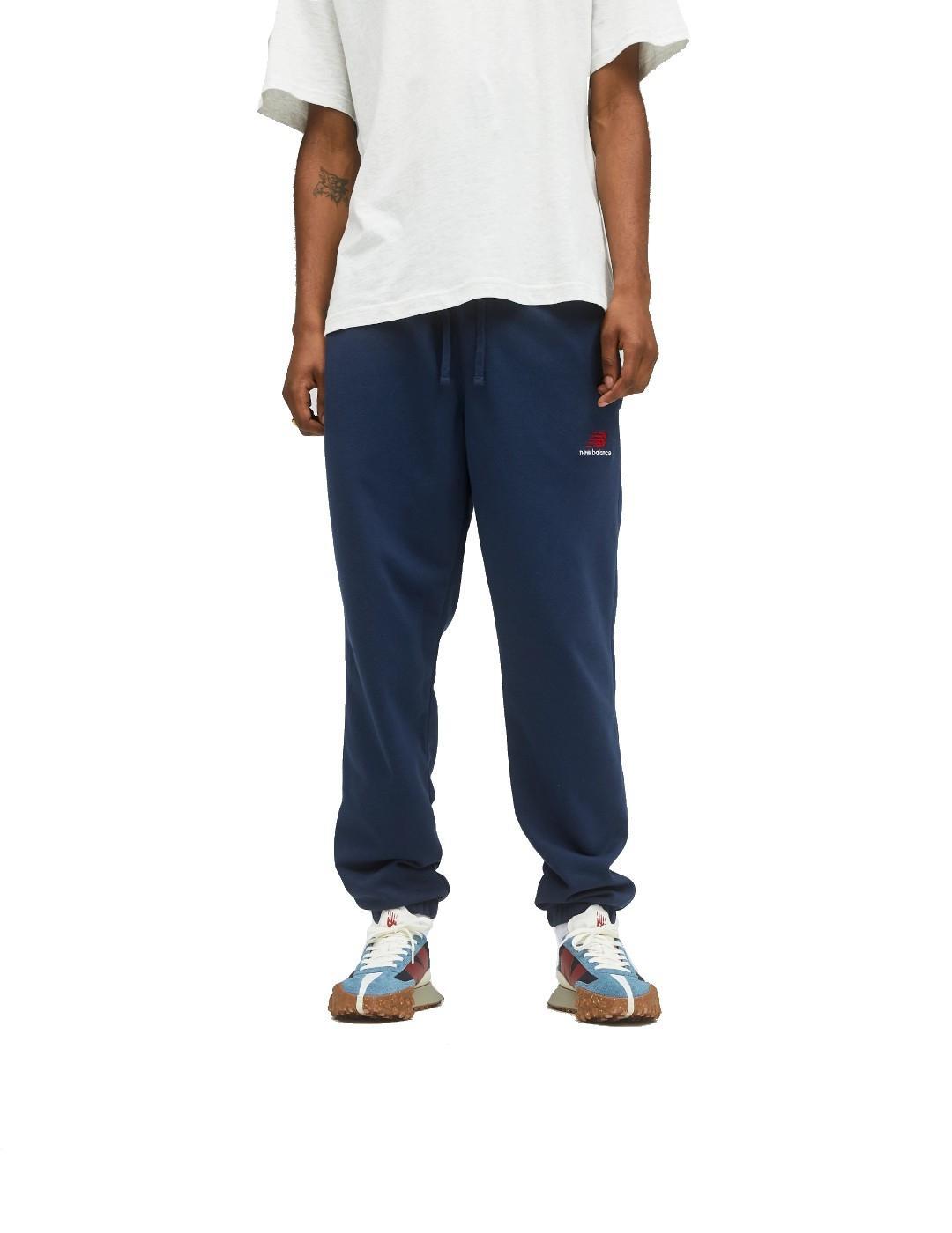 Pantalón Deporte Hombre New Balance Azul Marino