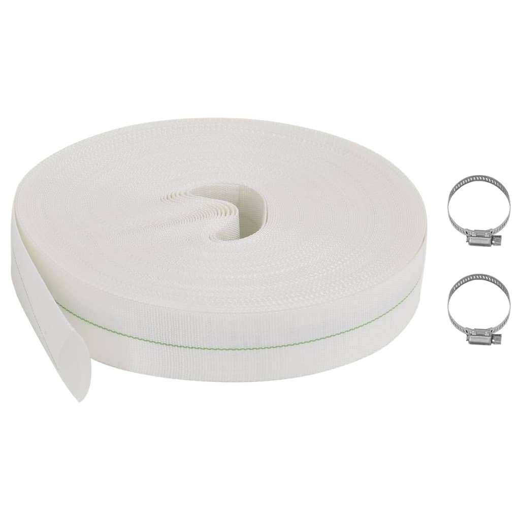 vidaXL Manguera Plana PE Tubo de Suministro de Agua Tubería Plomería Dimensiones 25 mm/25 m,  38 mm/25 m,  51 mm/25 m y mas