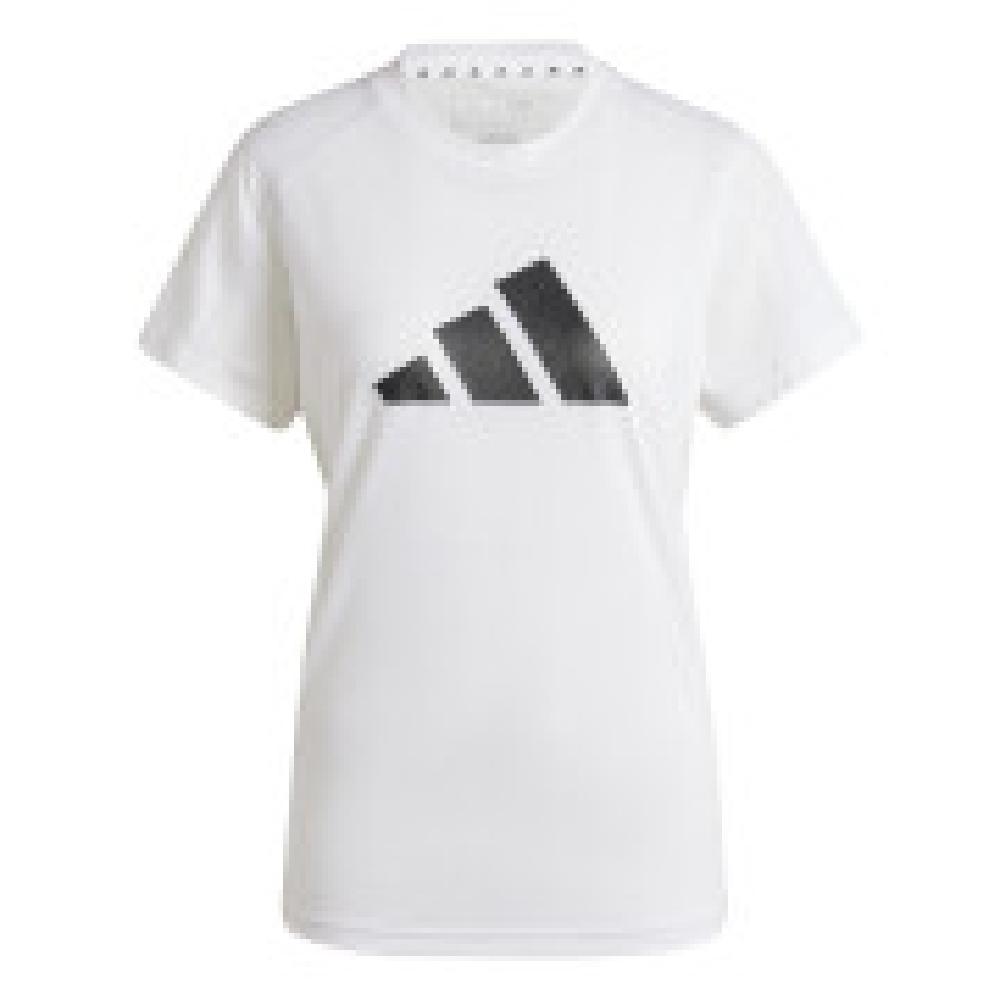ADIDAS TR ES LOGO T CAMISETA MJ FITNESS BLAN/NEG