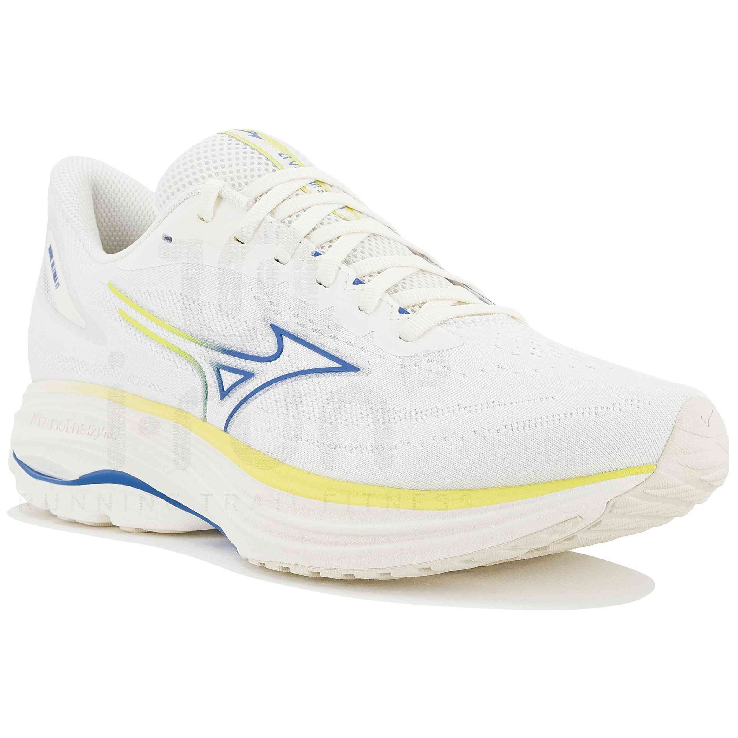 Zapatillas De Running Mizuno modelo J1GD261822 para Mujer en color Snow White/Ultramarine/Fortune Yellow
