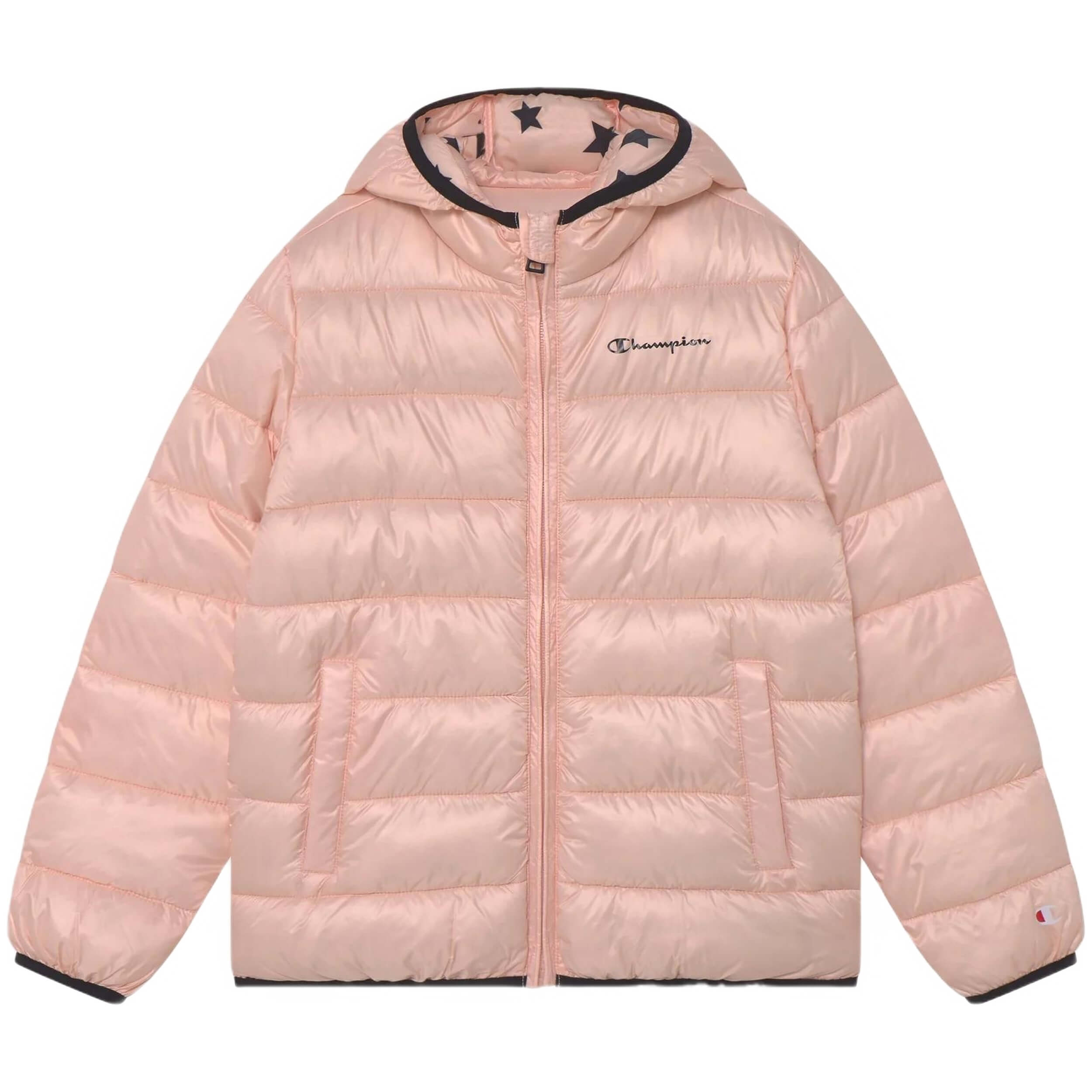 Shirt Sportswear marca Champion modelo 306197-Ps075 para niños adolescentes en color rosa