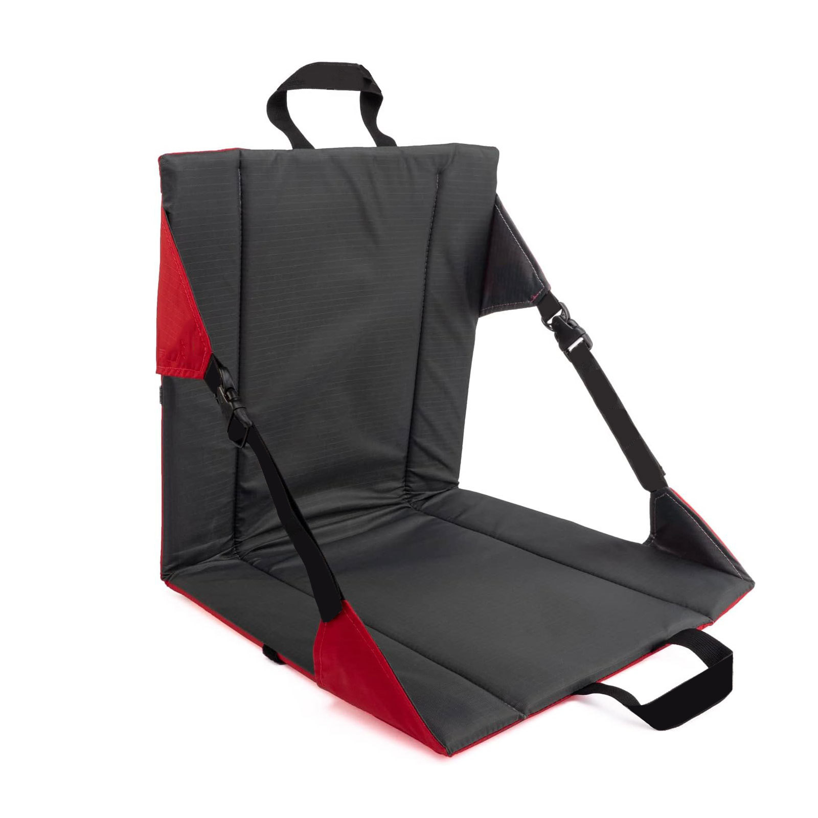 Cojín exterior grueso antimanchas, cojín portátil para camping y conciertos, con respaldo y resistente a la humedad