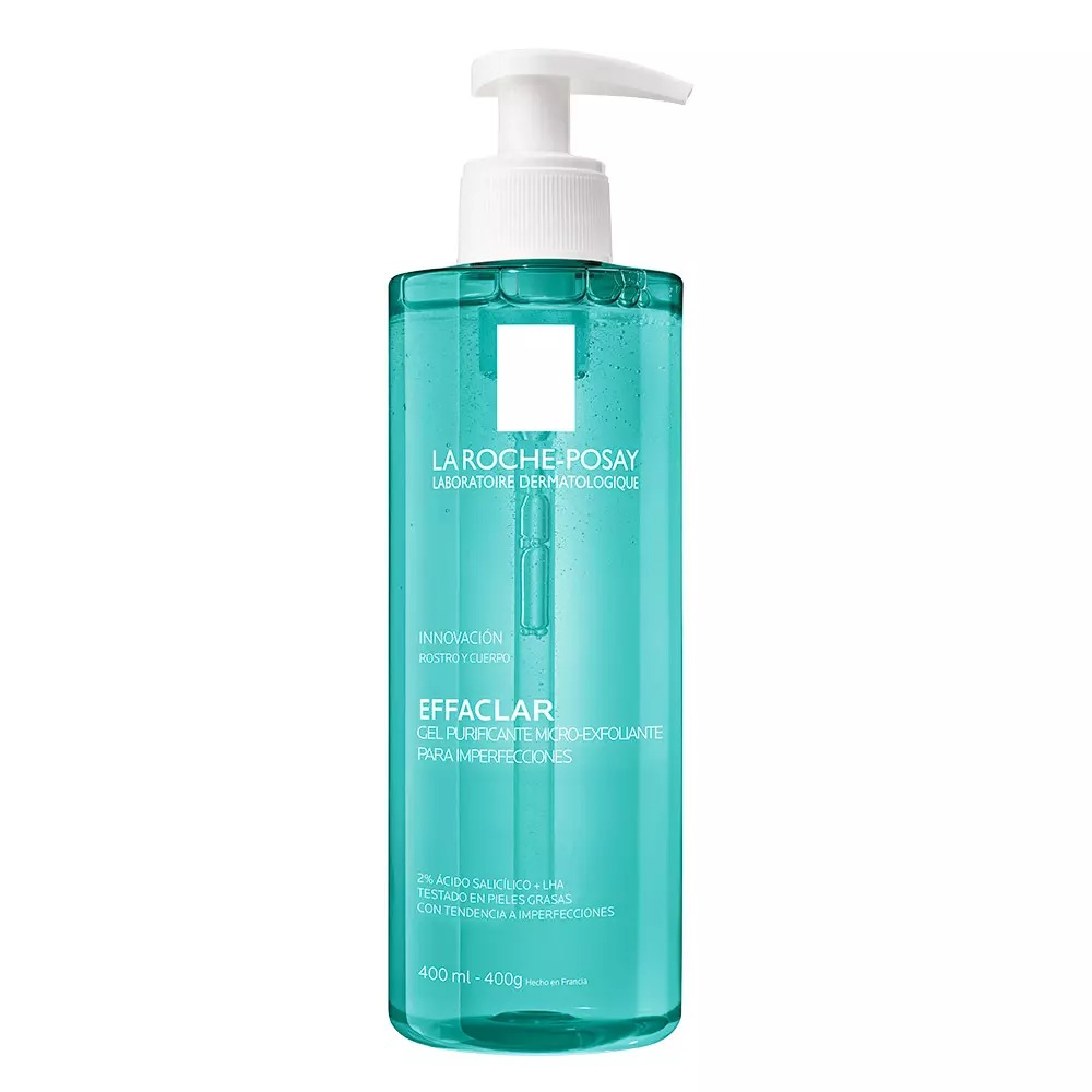 La Roche-Posay - EFFACLAR Gel Purificante Micro-Exfoliante Anti-Imperfecciones con Ácido Salicílico 400 ml