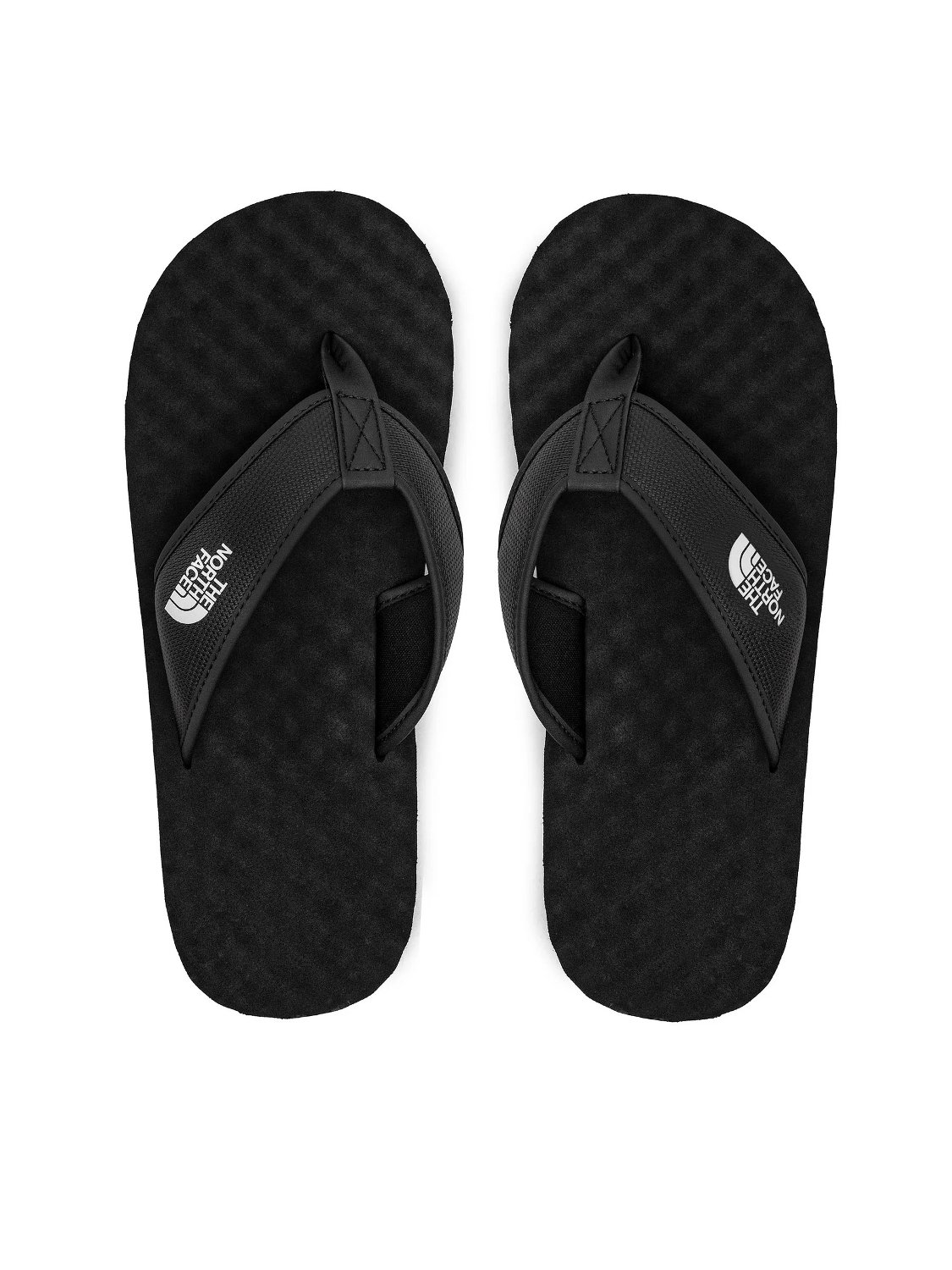 THE NORTH FACE (NORTH) Chanclas Hombre Base Camp II – Negras, EVA Anatómica, Suela Antideslizante