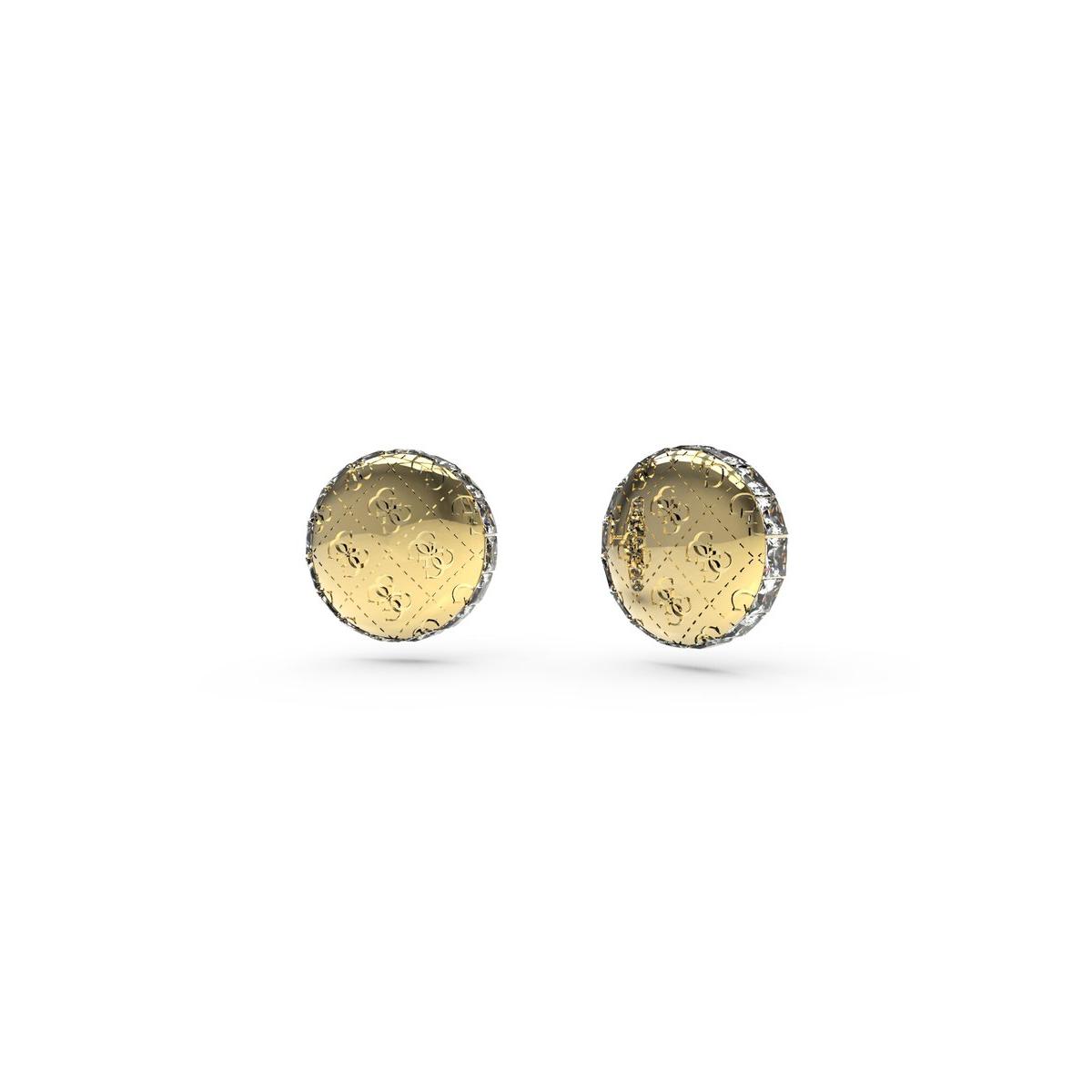 Guess Pendientes Mujer 4g Rising De Acero Dorado Jube04265jwygt-u