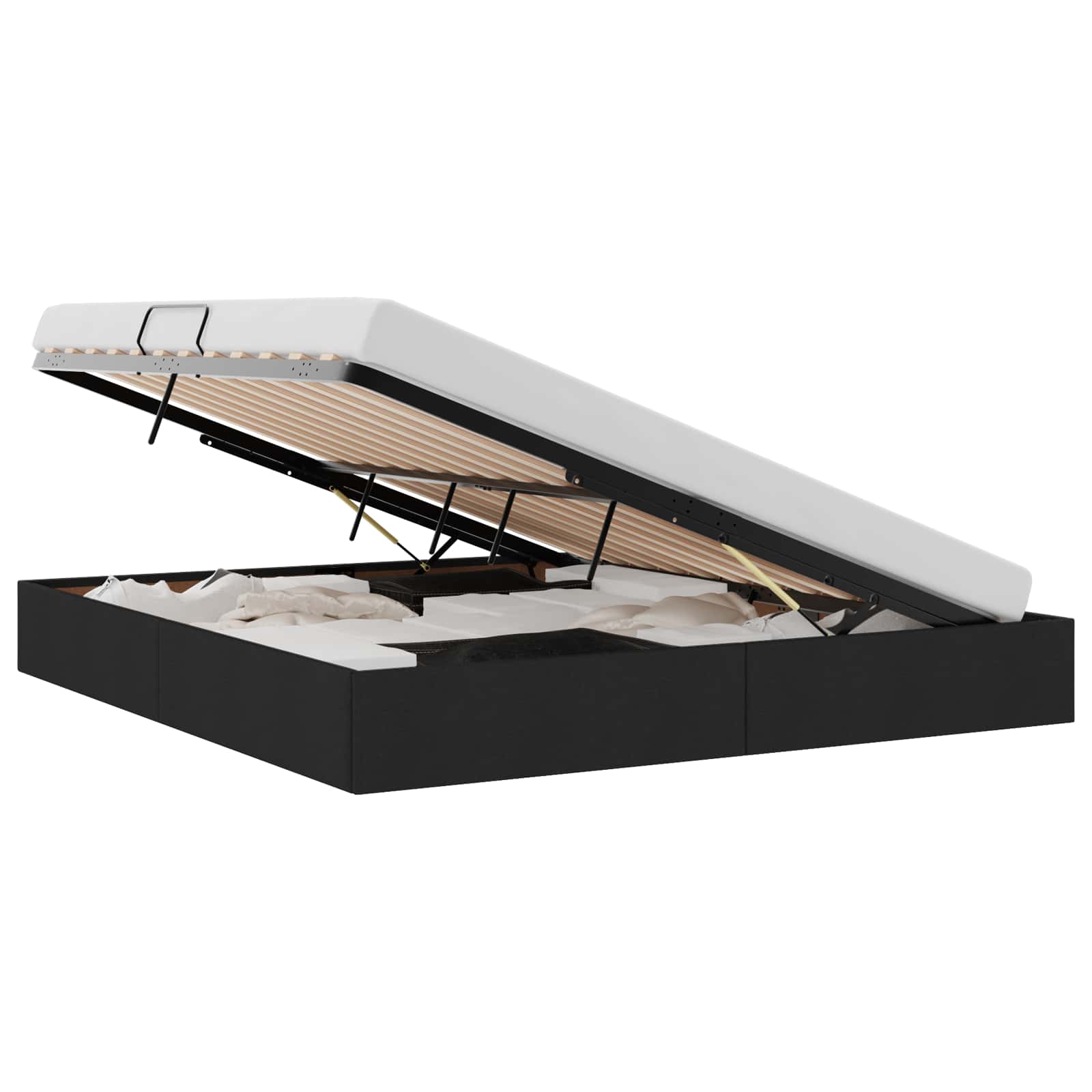 vidaXL Estructura de Cama Ottoman  160 x 200 cm tela Multicolor