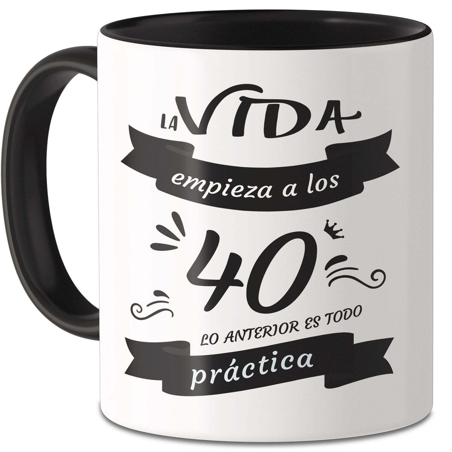 Artree | Taza cerámica para regalo de Cumpleaños , tazas de desayuno originales para te, infusiones o café con mensaje. Regalos originales para hombre y mujer feliz cumpleaños