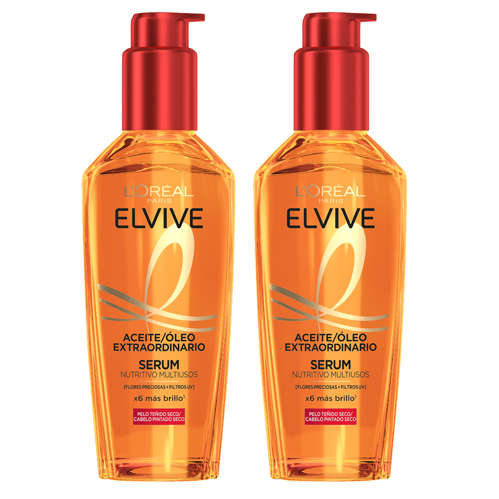 L'Oréal Paris | Rutina Elvive Color Vive Recarga Ecopack de Champú, Mascarilla, Champú, Acondicionador o Aceite Protector Para Pelo Teñido