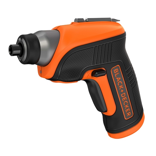 BLACK+DECKER CS3652LC-QW - Atornillador 3,6V 1,5Ah 5,5Nm. Incluye cabezal angular, 1 punta para atornillar y cargador