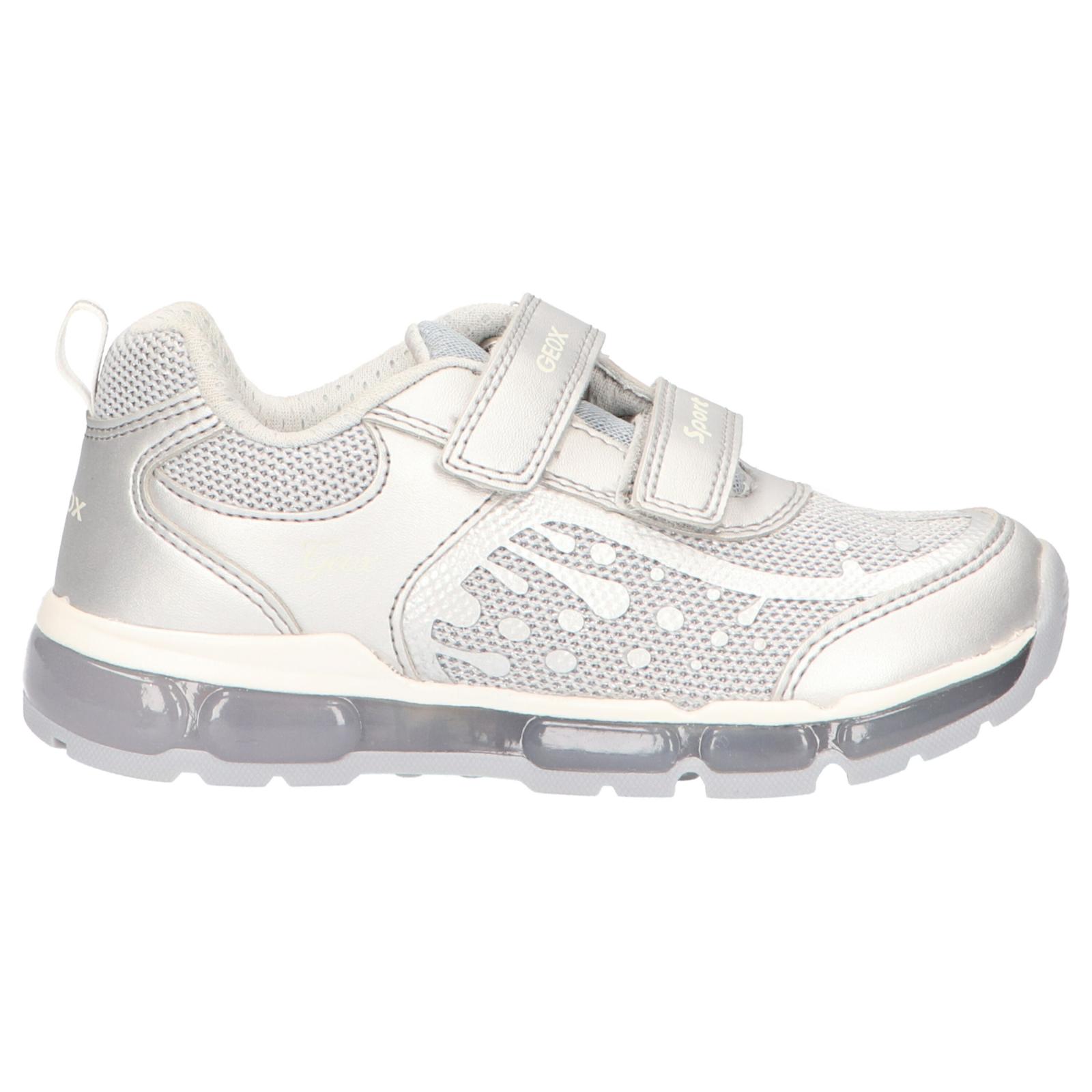 Geox j0245b 0asaj j android c1007 silver girl's sneakers