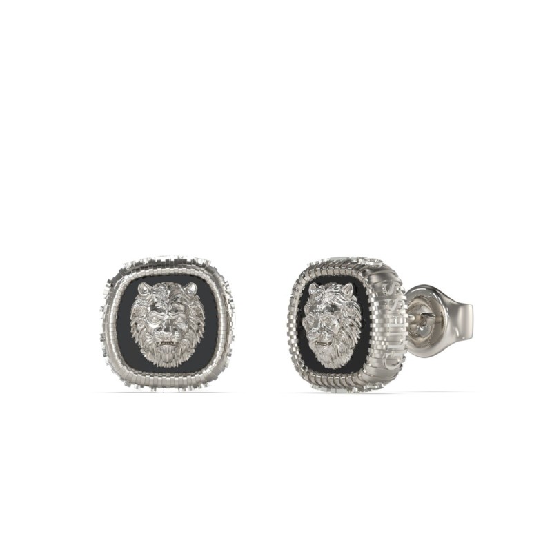Pendientes Guess Hombre JUME04011JWSTBKT-U - Acero Plateado, Lion King