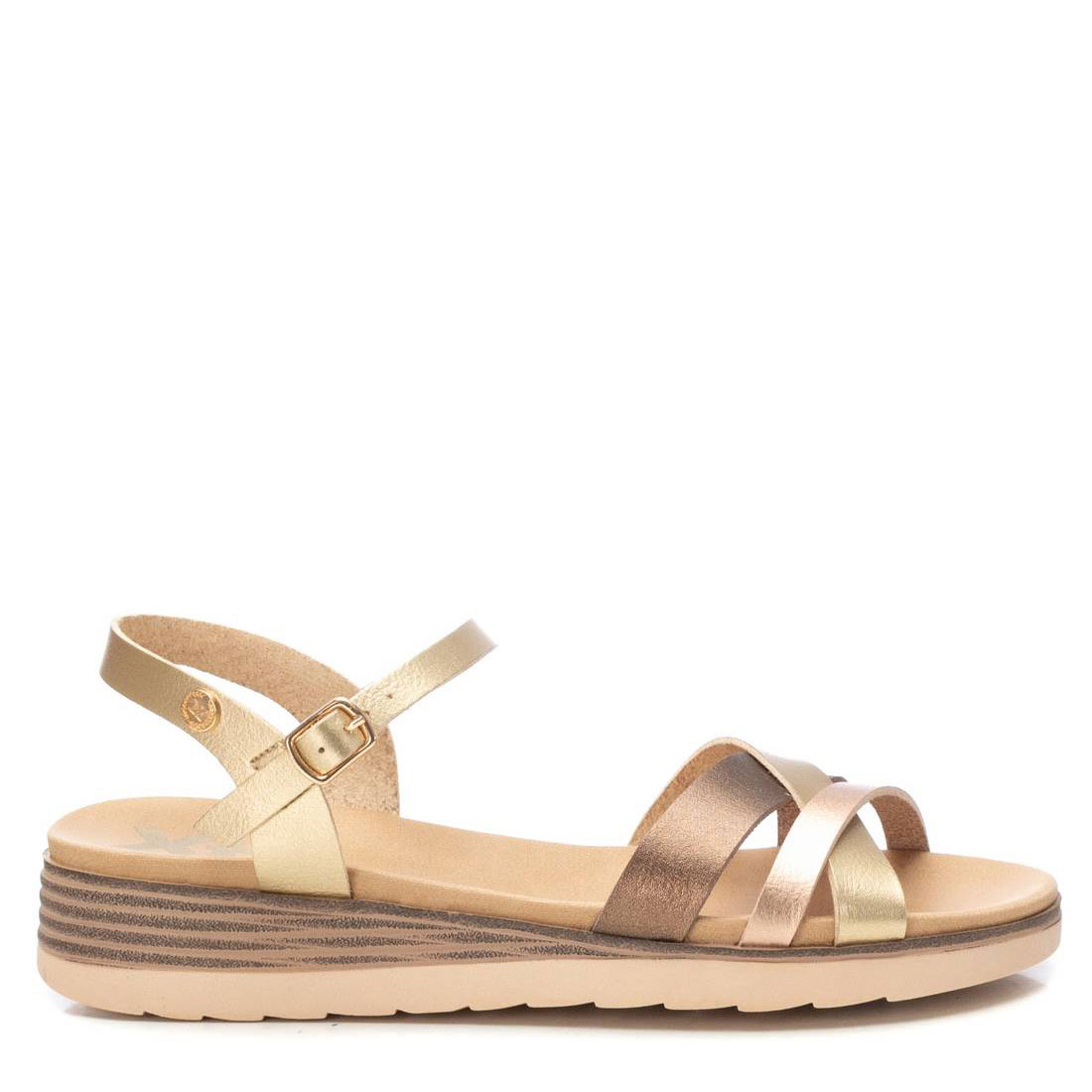 Xti Sandalias Oro 142852-ORO , para Mujer