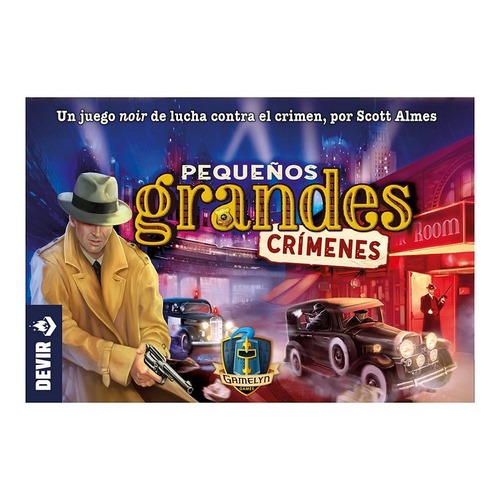 Devir - Pequeños Grandes Crímenes, Juego De Mesa De Deducción E Investigación, Modo Solitario Y Cooperativo, 3 Modos De Juego Diferentes (Bgpgcsp)