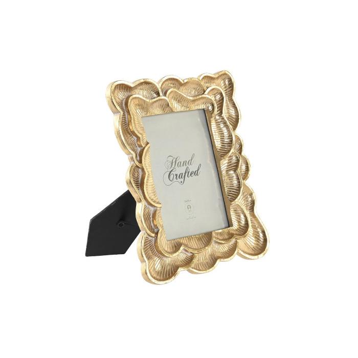 Factory Cuadros Marco de Fotos Dorado Elegante 13x18cm - Diseño Moderno - Fácil de Colgar