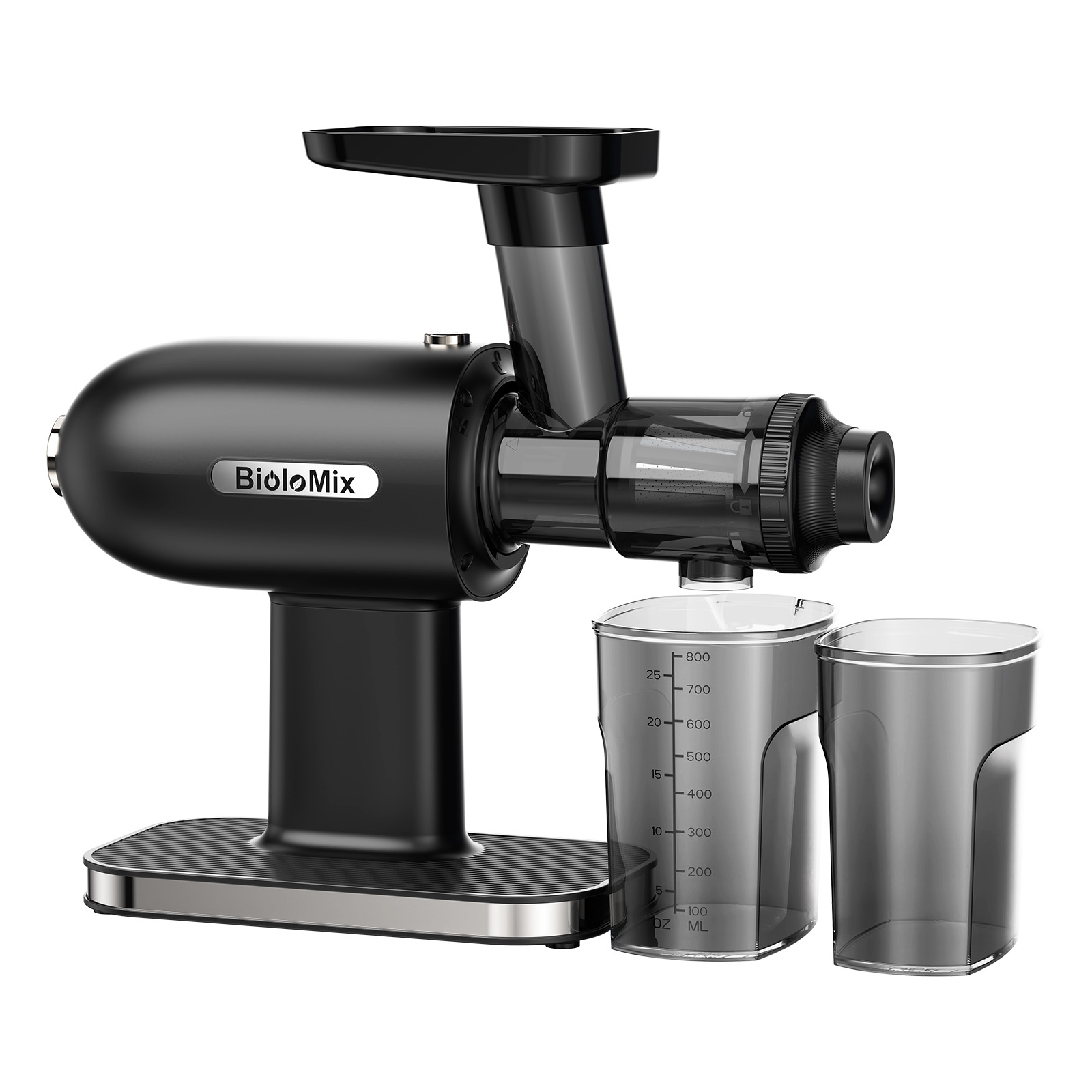 BioloMix SJ012,Juicers,60dB Low Noise,Easy To Clean,Easy to Install and Disassemble,slow chewing juicer machines with reverse function, high juice yield
