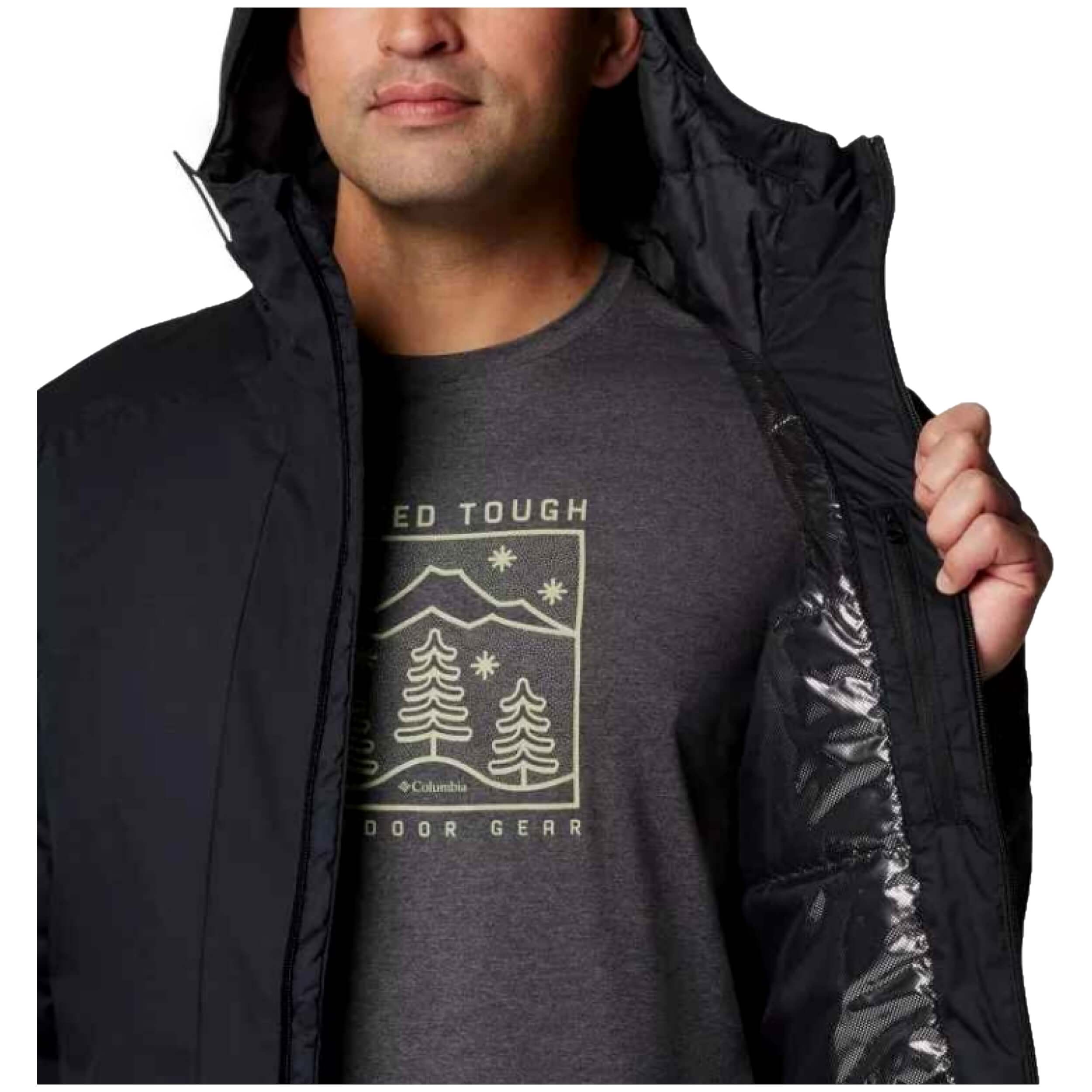 Chaquetas Columbia modelo 2089474010 para HOMBRE en color Negro