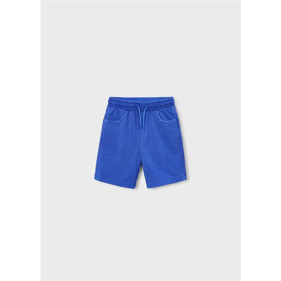 Mayoral - Bermuda punto delavado para niño pantalón corto de verano estilo casual cómodo y resistente