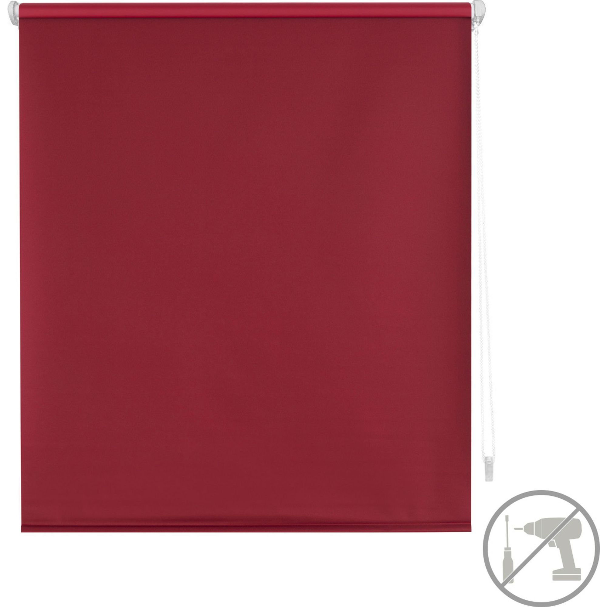 BLINDECOR  Estor Enrollable EasyFix Opaco Liso Modelo ZEUS – Estor Instalación SIN HERRAMIENTAS - Estor Ventana – Estor Enrollable Blackout para Ventanas
