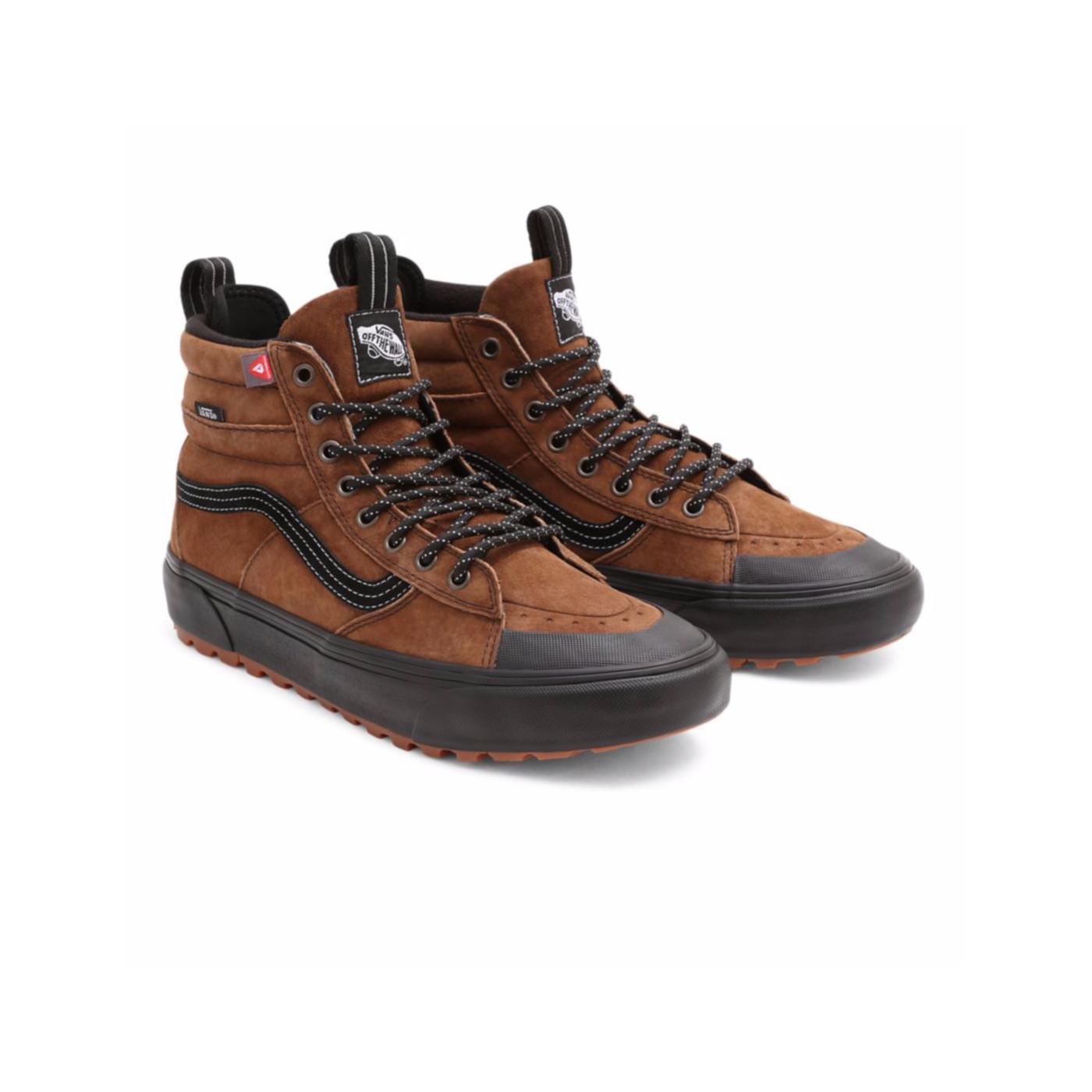 Zapatillas Vans SK8 MTE-2 DACHSHUND BLACK - Marrón y Negro