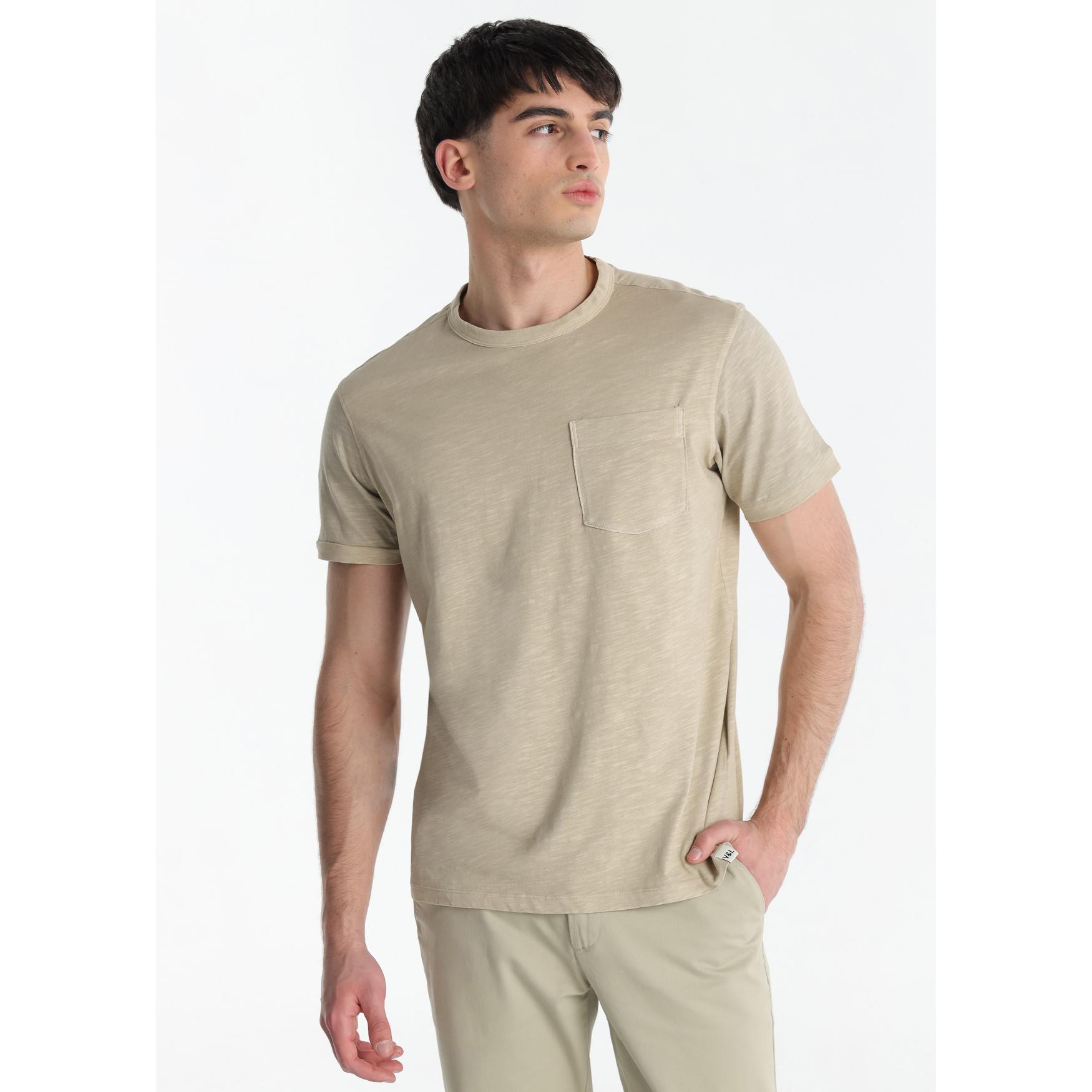 Victorio & Lucchino - Camiseta Básica Bolsillo Grey