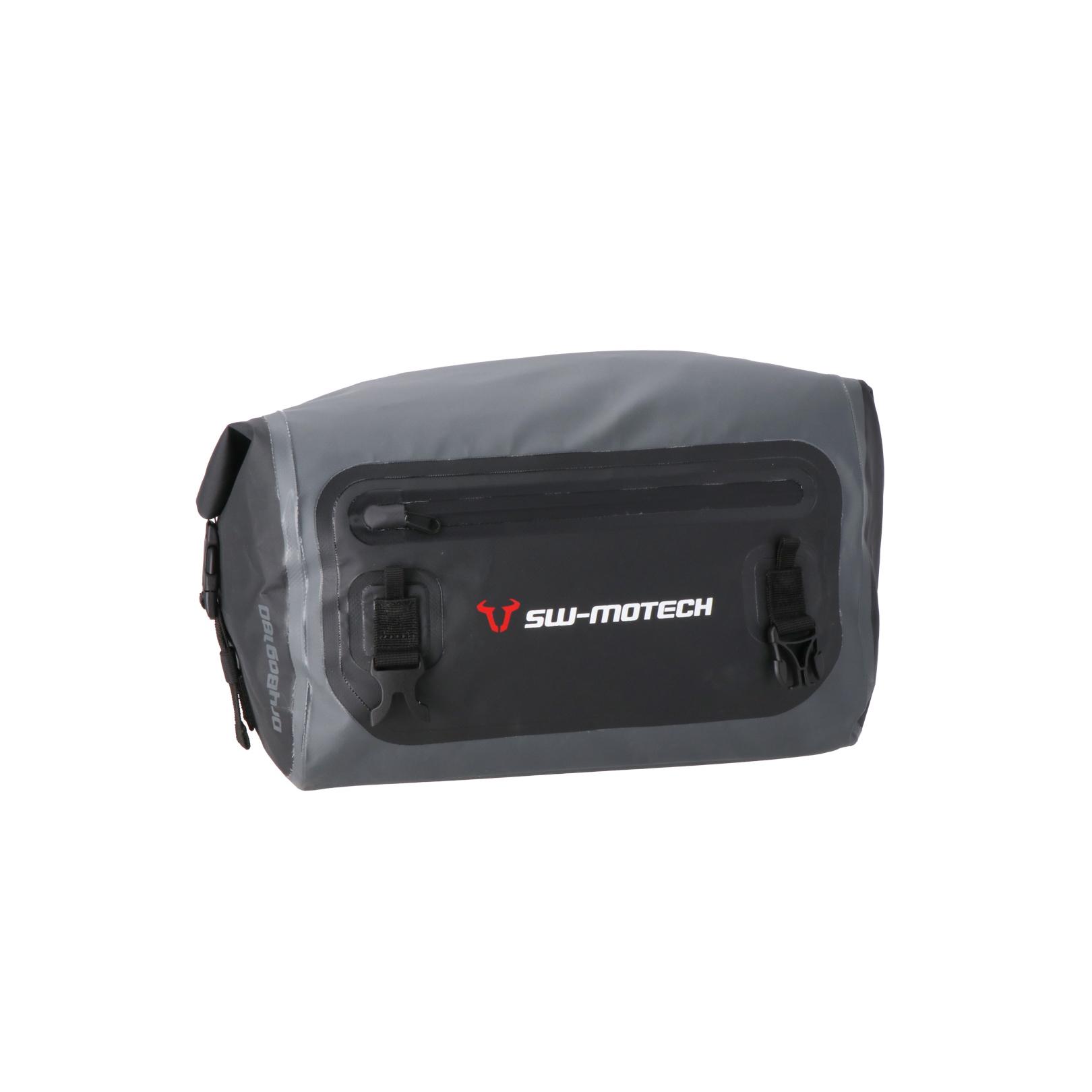 SW-MOTECH - Bolsa trasera Drybag 180 de 18 L para motocicleta, impermeable y resistente al agua, ideal para almacenamiento exterior en viajes y aventuras off-road