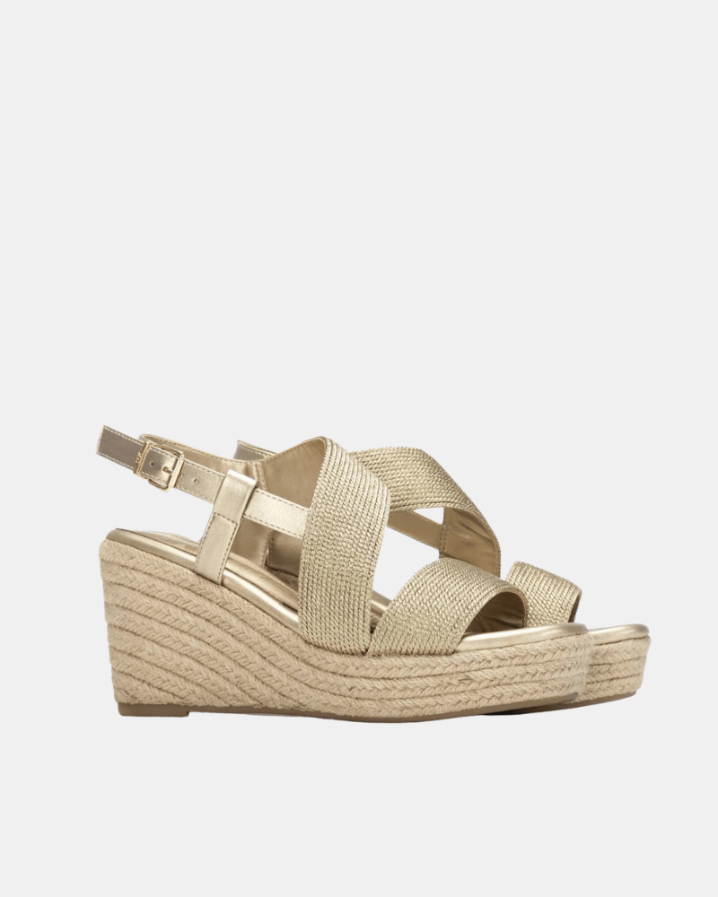 XTI 145335 Sandalias Mujer Oro