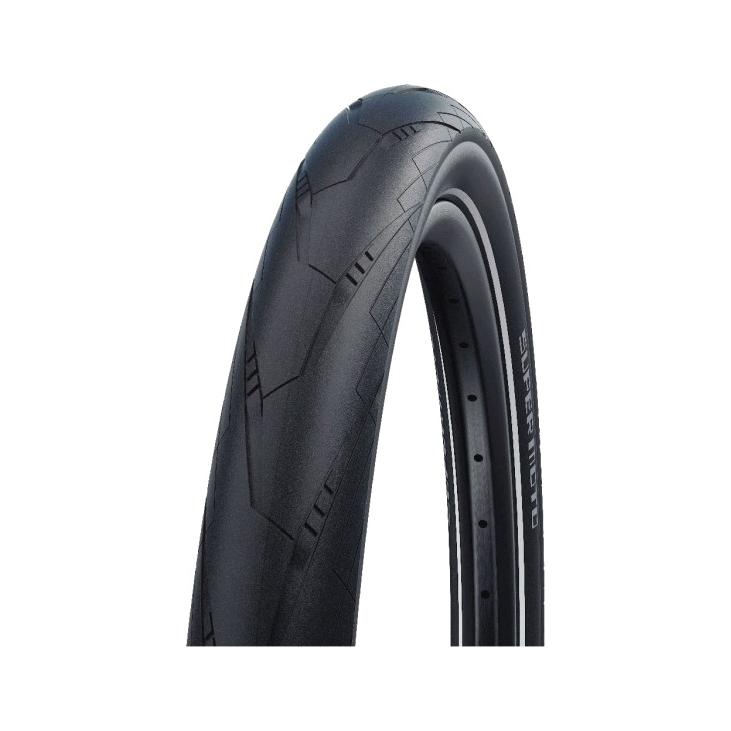 Cubierta Neumatico Rigida Para Bicicleta Reflectante Super Moto 28X2.00 Hs605 Perf Microskin Raceguard Addix 50-622 709804