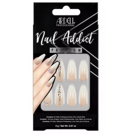 ARDELL NAIL ADDICT UÑAS POSTIZAS LIGHT CRYSTAL