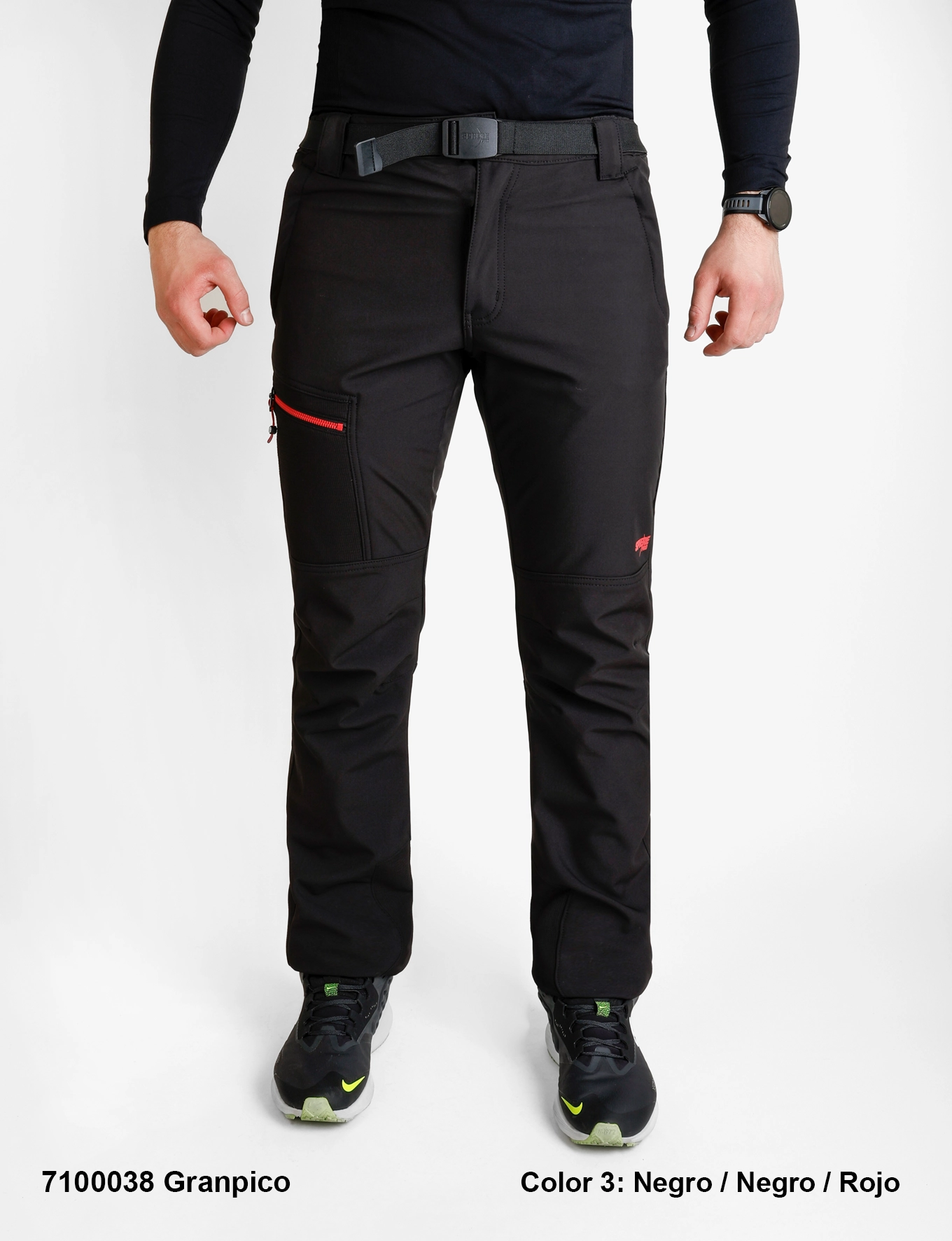 PANTALON HOMBRE Marca Sphere Pro Modelo GRANPICO 7100038 Color NEGRO
