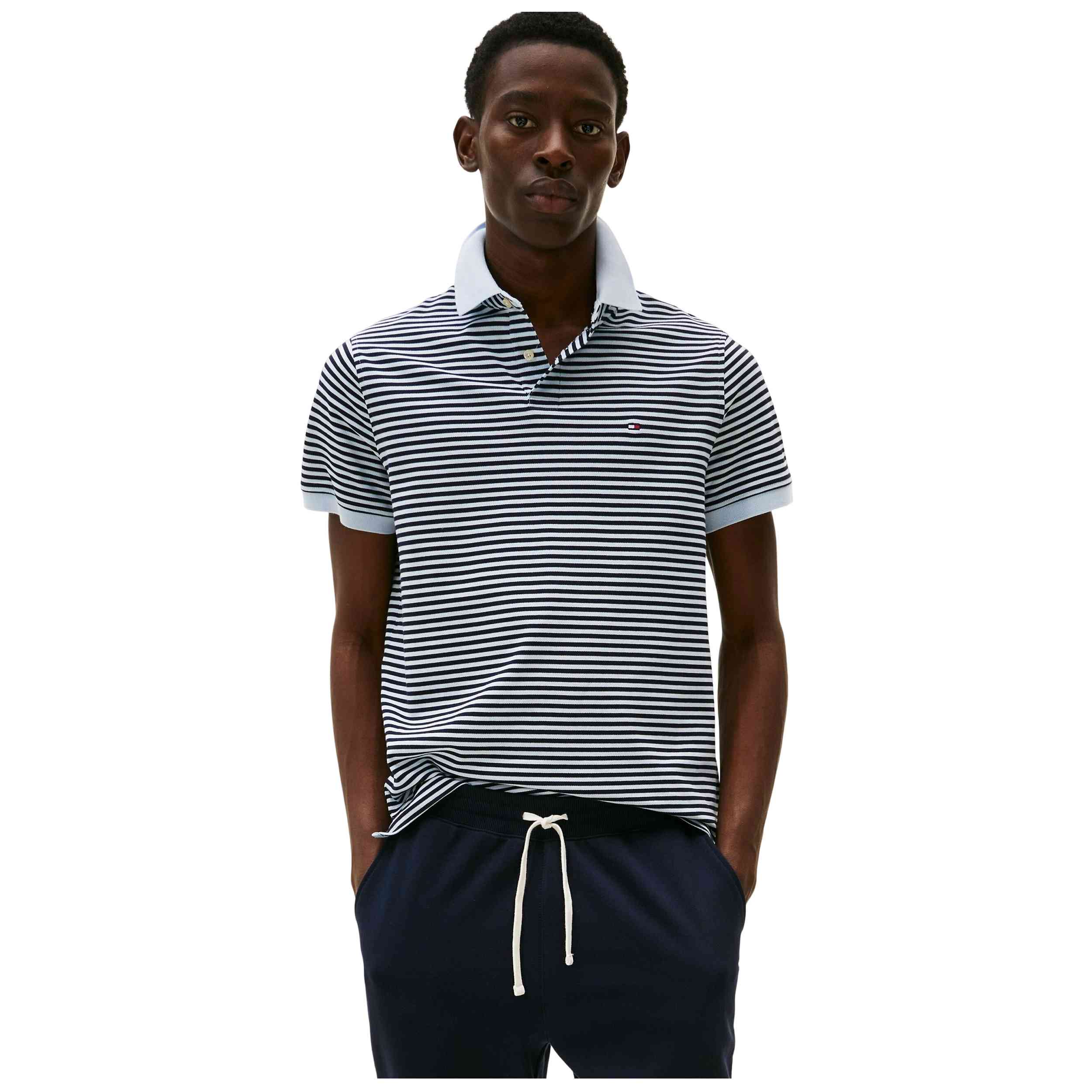 Polo De Manga Corta Tommy Hilfiger modelo 619902200002 para hombre y mujer en color Gris