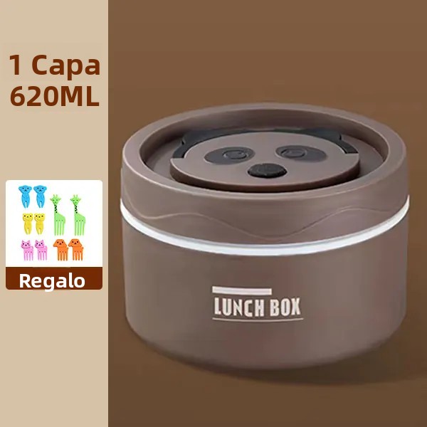 TK Contenedor De Alimentos Aislado 420ml/620ml Para Niños Bento Almuerzo Termo De Acero Inoxidable Con Boquilla Ancha Resistente Al Calor Y Derrame