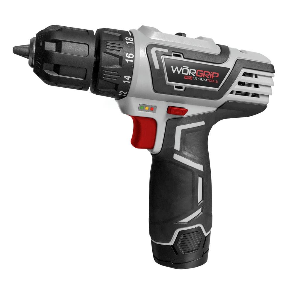 Taladro Atornillador WORGRIP 12V – Batería 1.3Ah