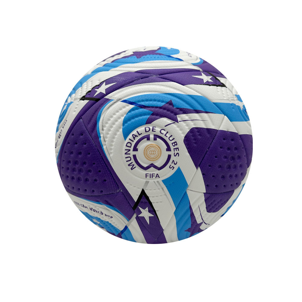Balón de fútbol talla 5, pegado por calor, sin costuras, cubierta de PU resistente, para final de liga