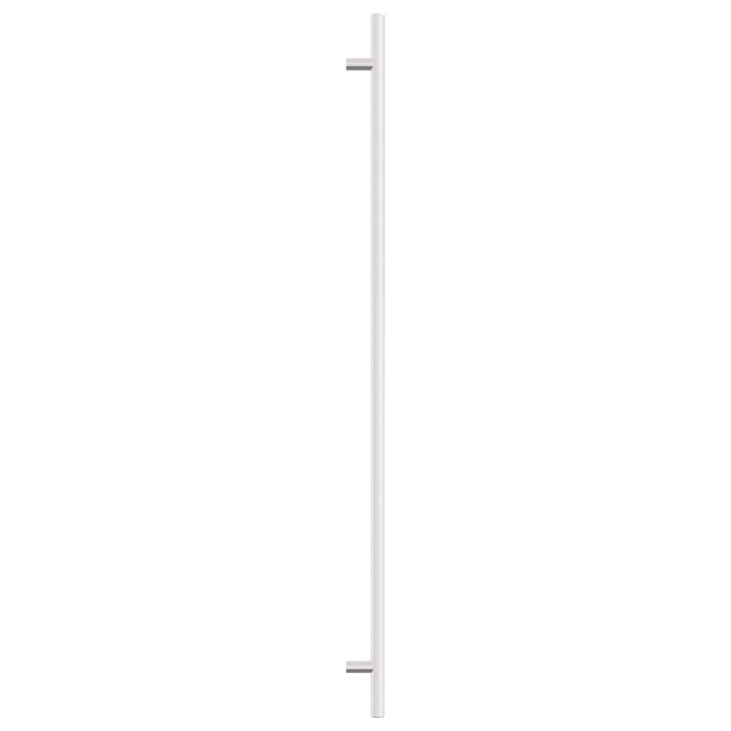 vidaXL Tiradores para armarios 10 uds acero inoxidable plateado 480 mm