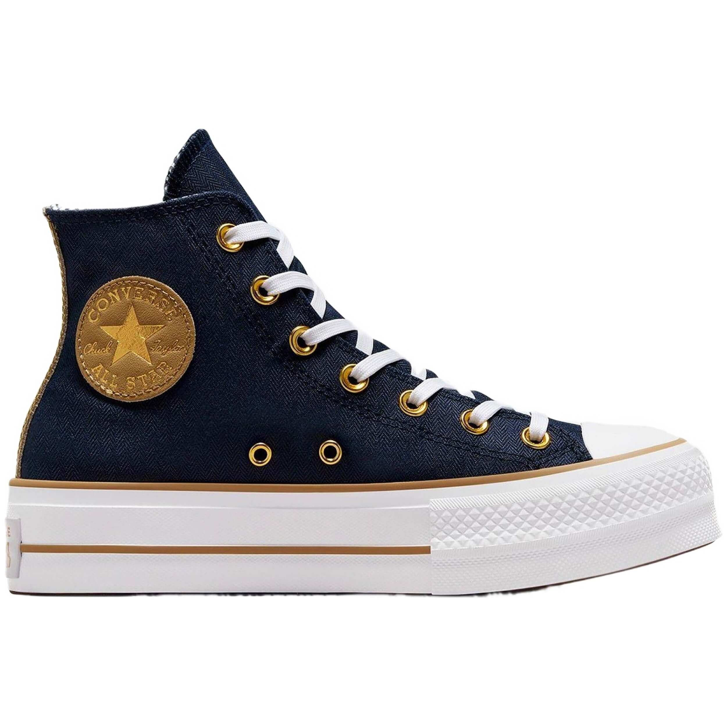 Bota Media marca Converse modelo A08860C para mujer en color azul