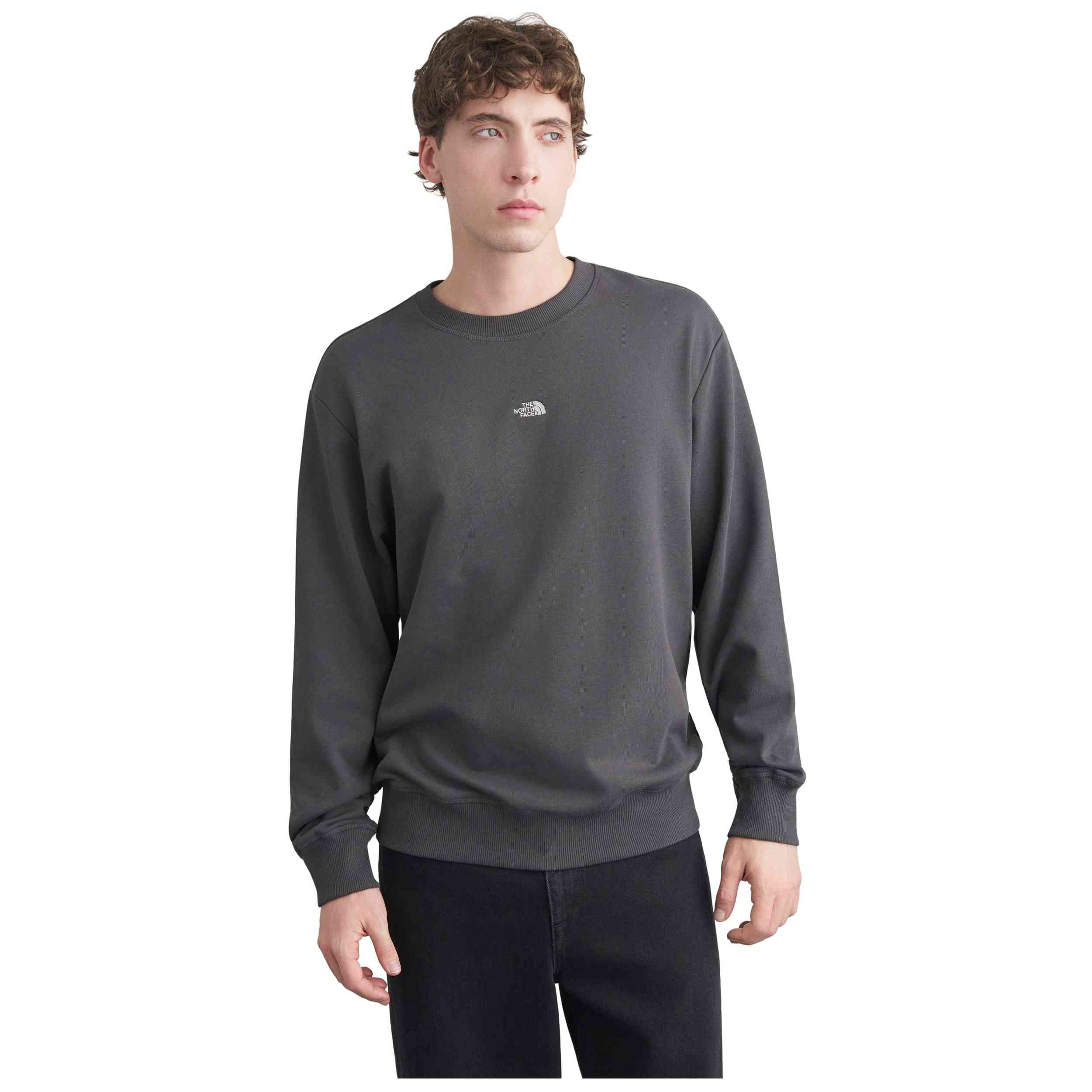 Sudadera The North Face modelo U ESSENTIAL LIGHT RELAXED CREW ANTHRACITE GREY para Hombre en color Gris